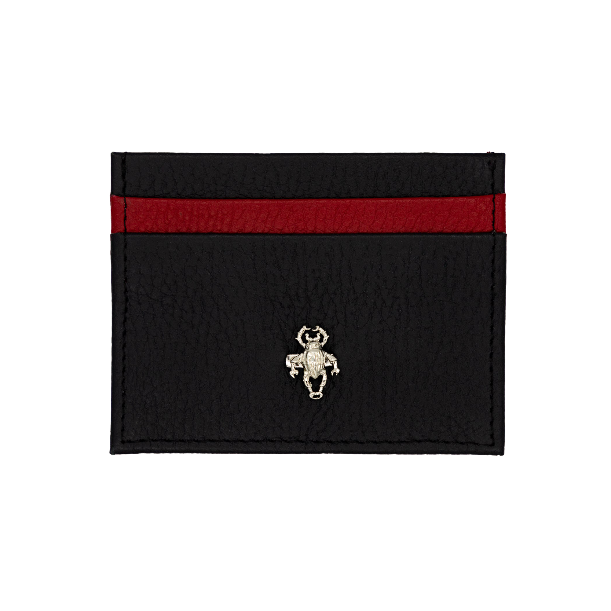 Tarjetero Adorno Escarabajo bicolor