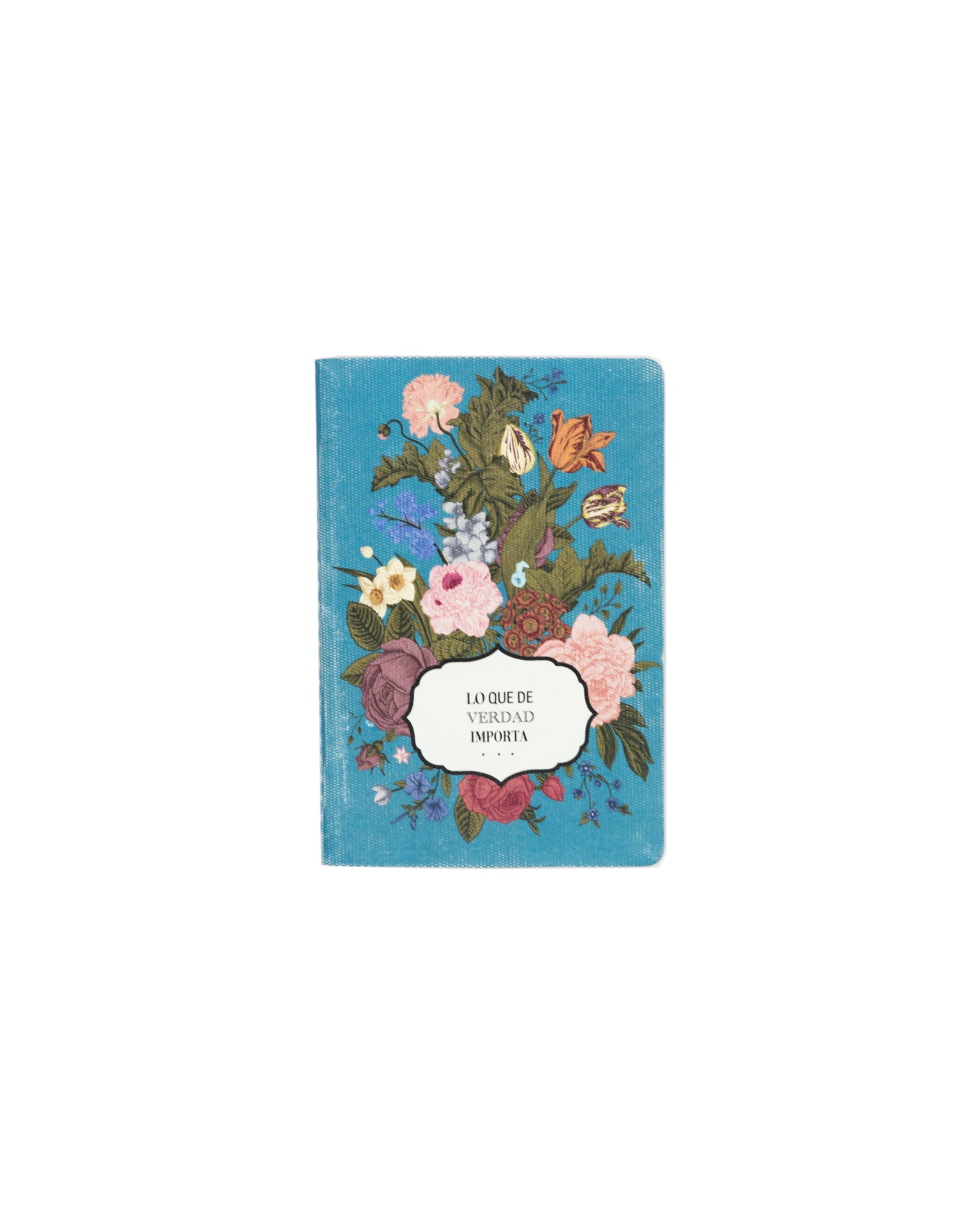 Libreta Bolsillo Flores Vintage