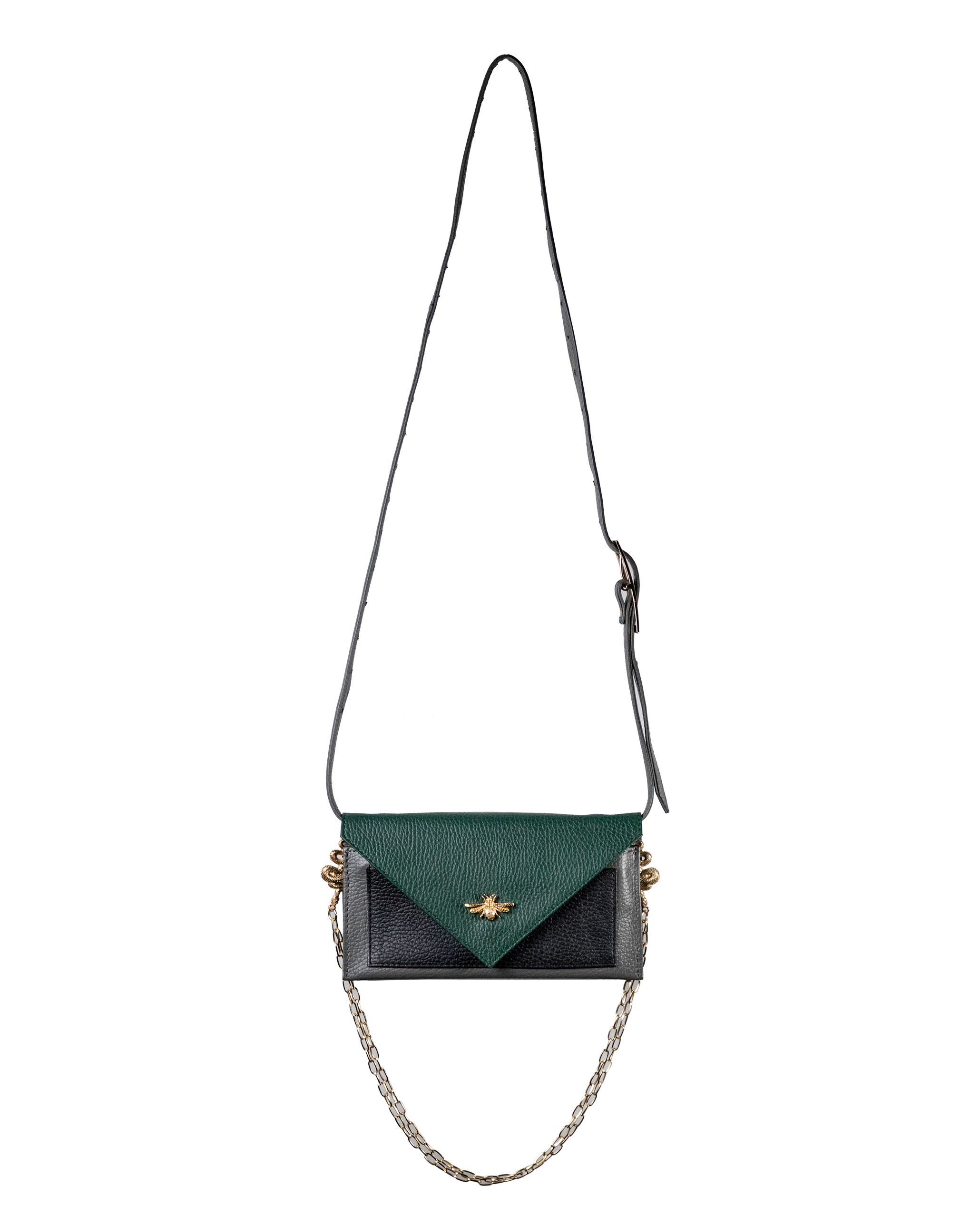 Sobre Bolsa Acordeón Adorno Abeja Tricolor VGN | A: Sobre Bolsa Acordeón | Scribanus