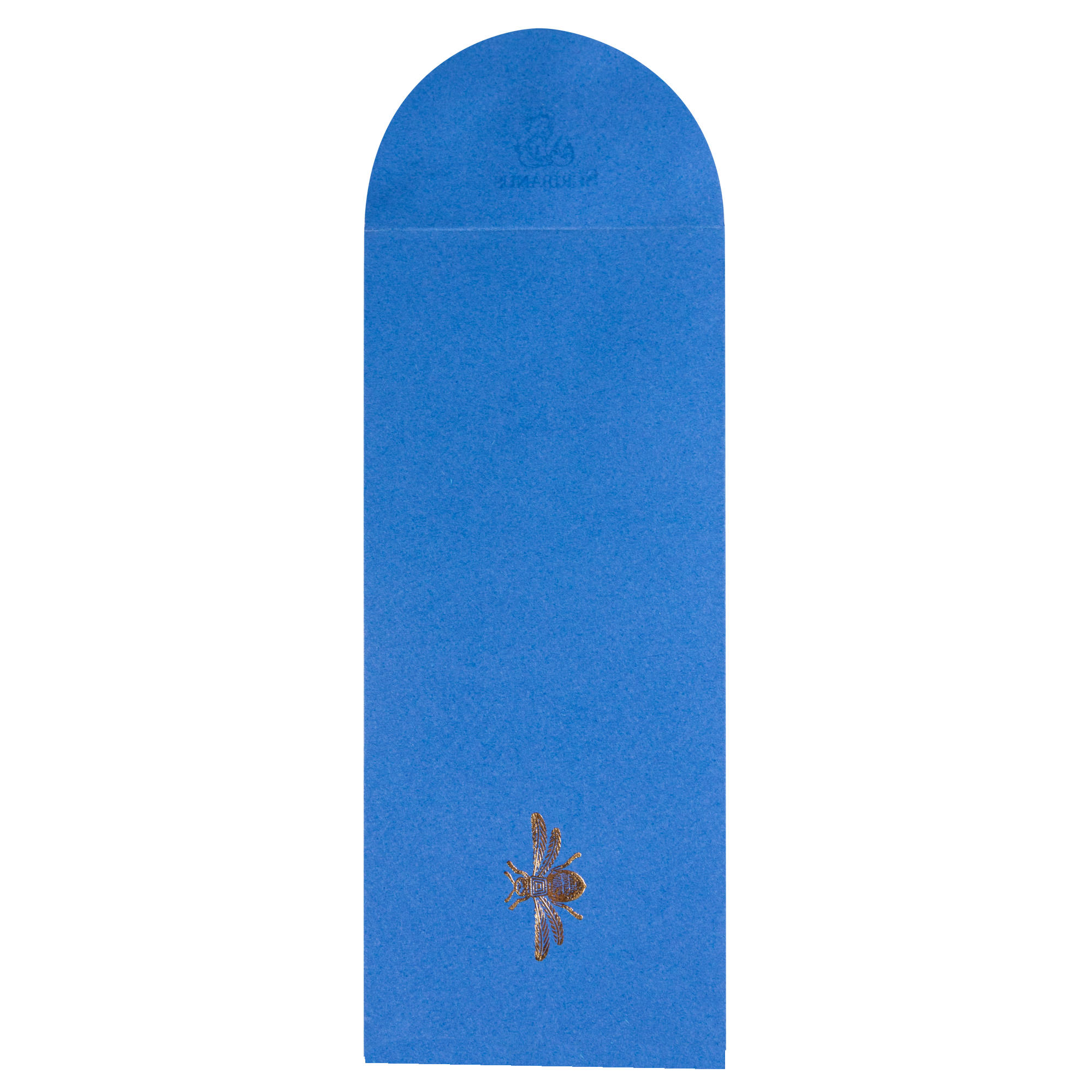 Sobre Dinero Grabado Abeja Azul Celeste | Scribanus
