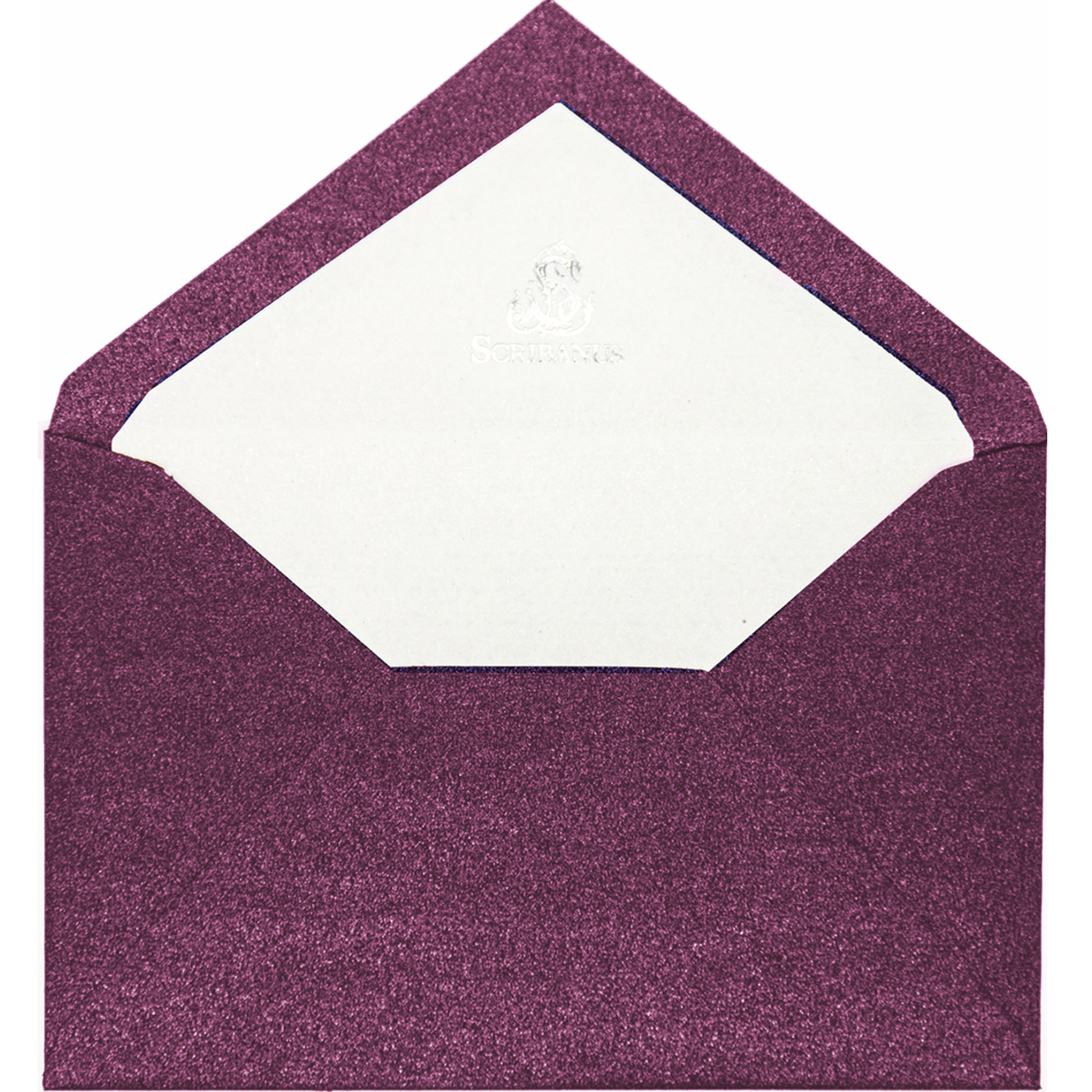 Sobre Uva Vino Forro Crema brillos