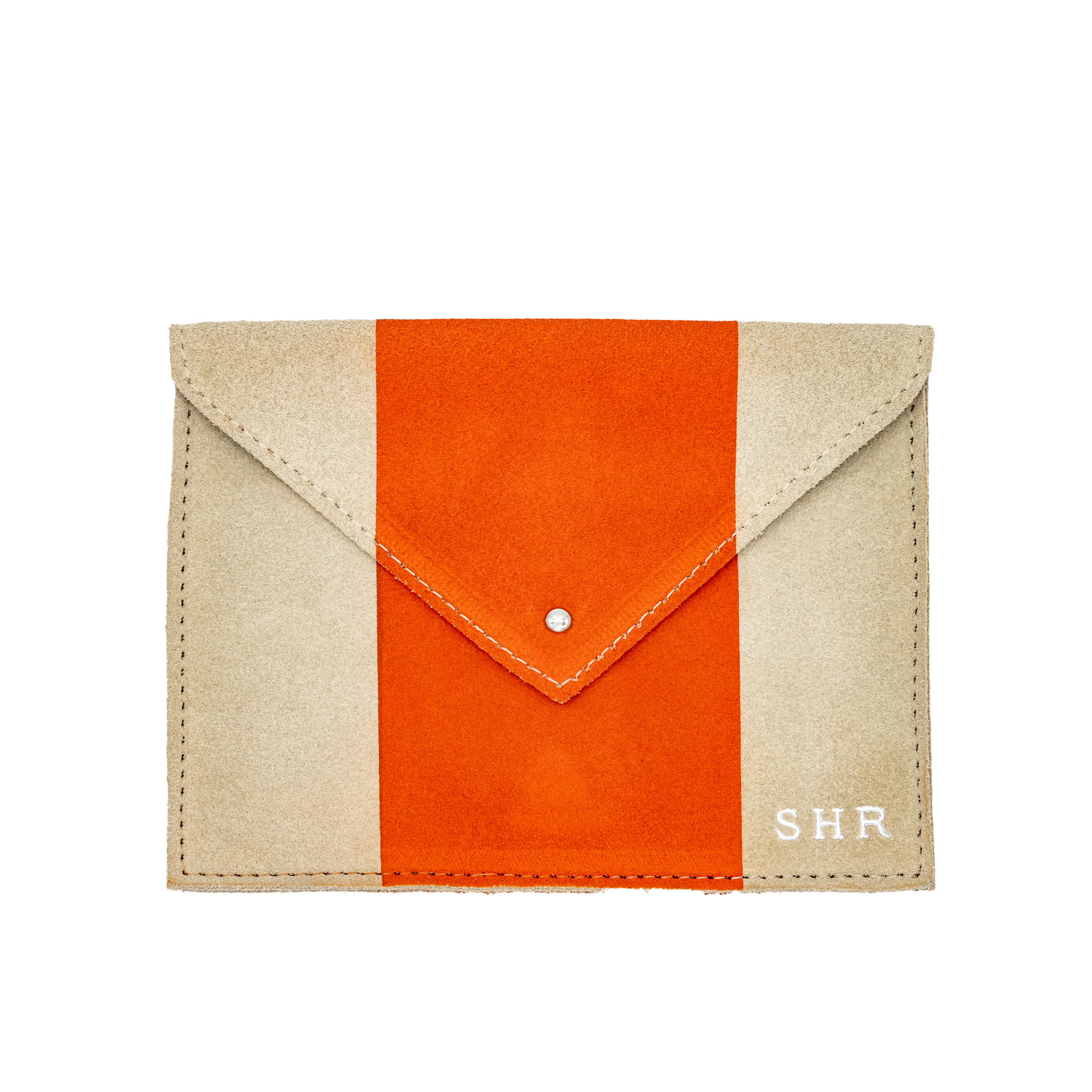 Document Holder with Orange Center Stripe