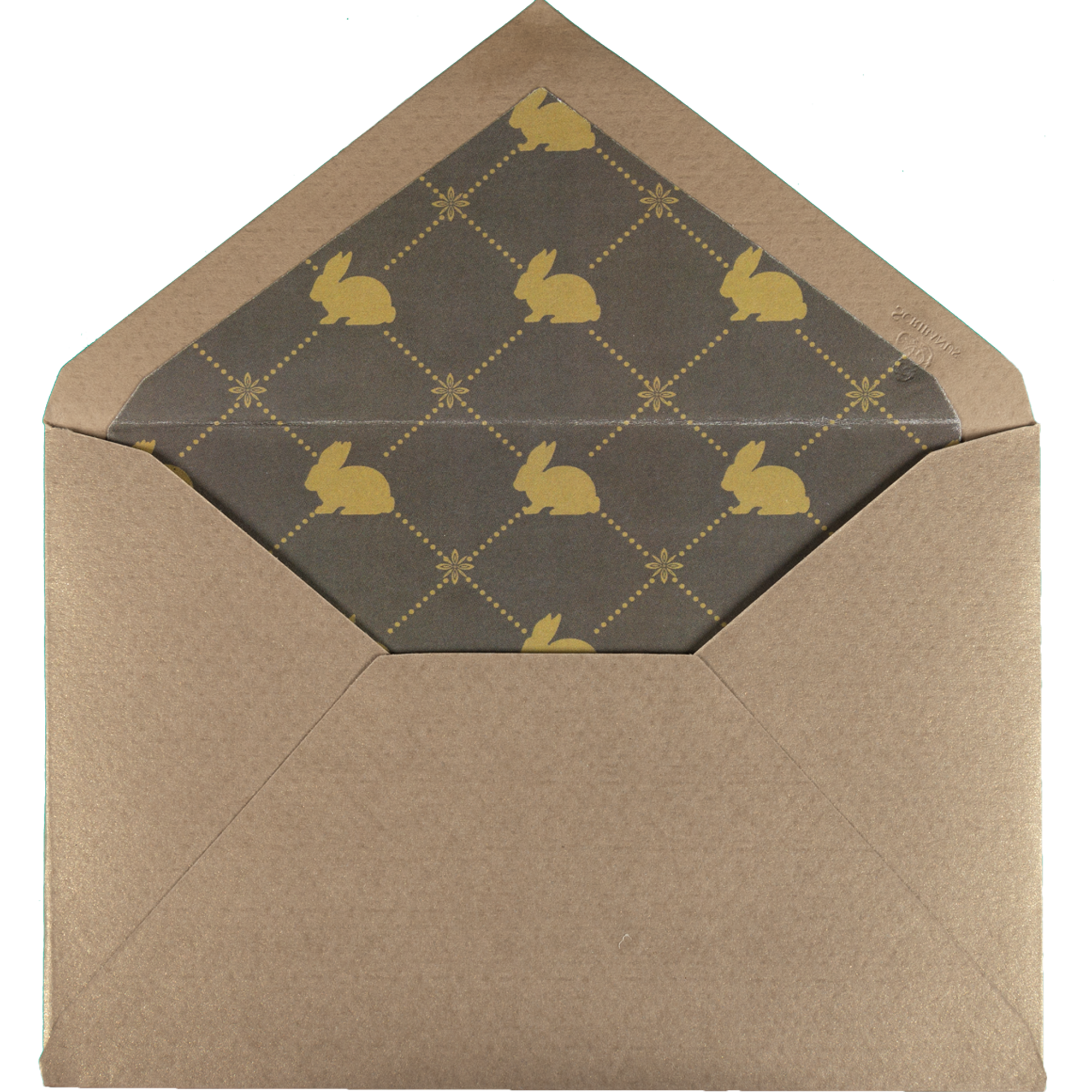 Conejos Tarjetas y Sobres Medianas