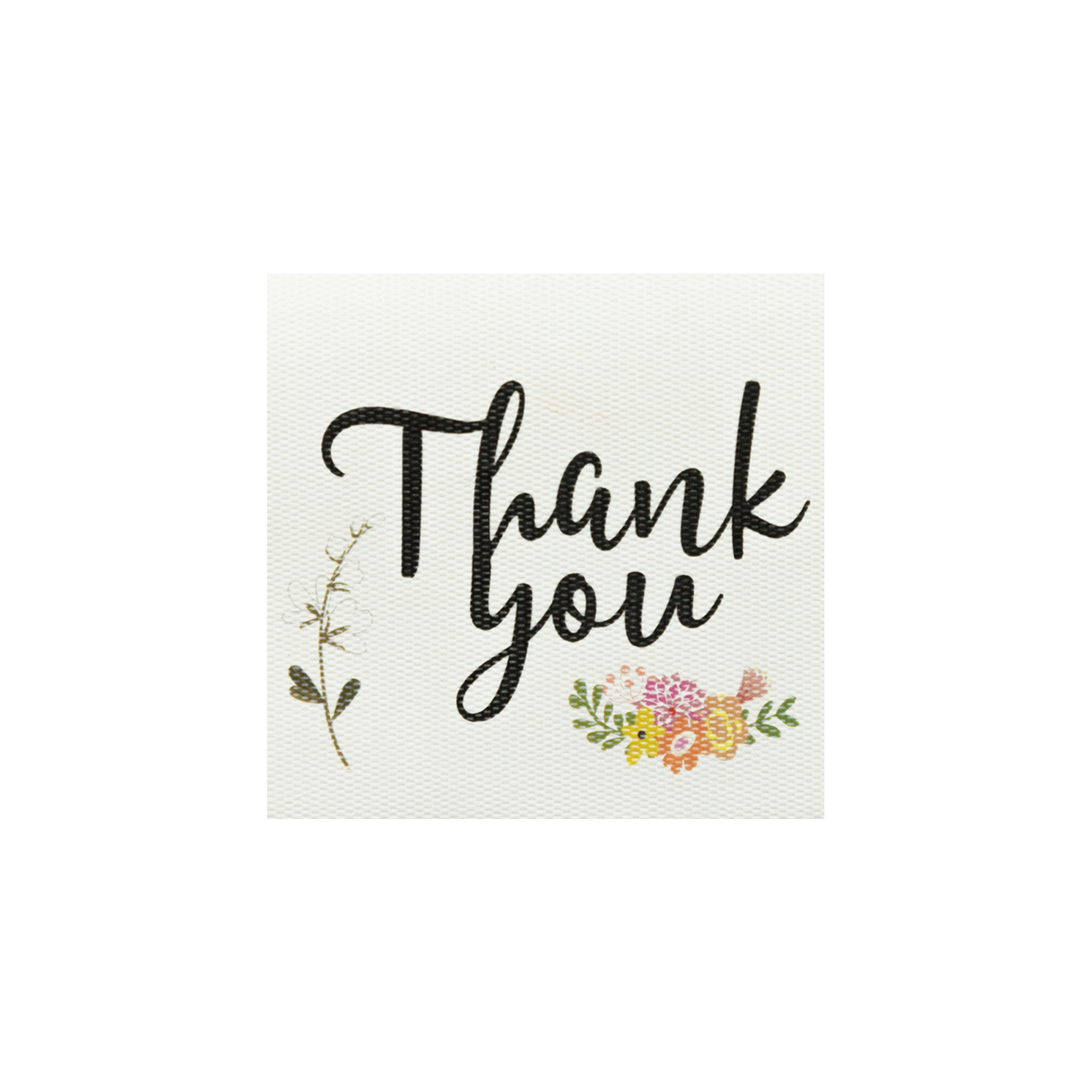 Tarjeta Thank you Flores Mini