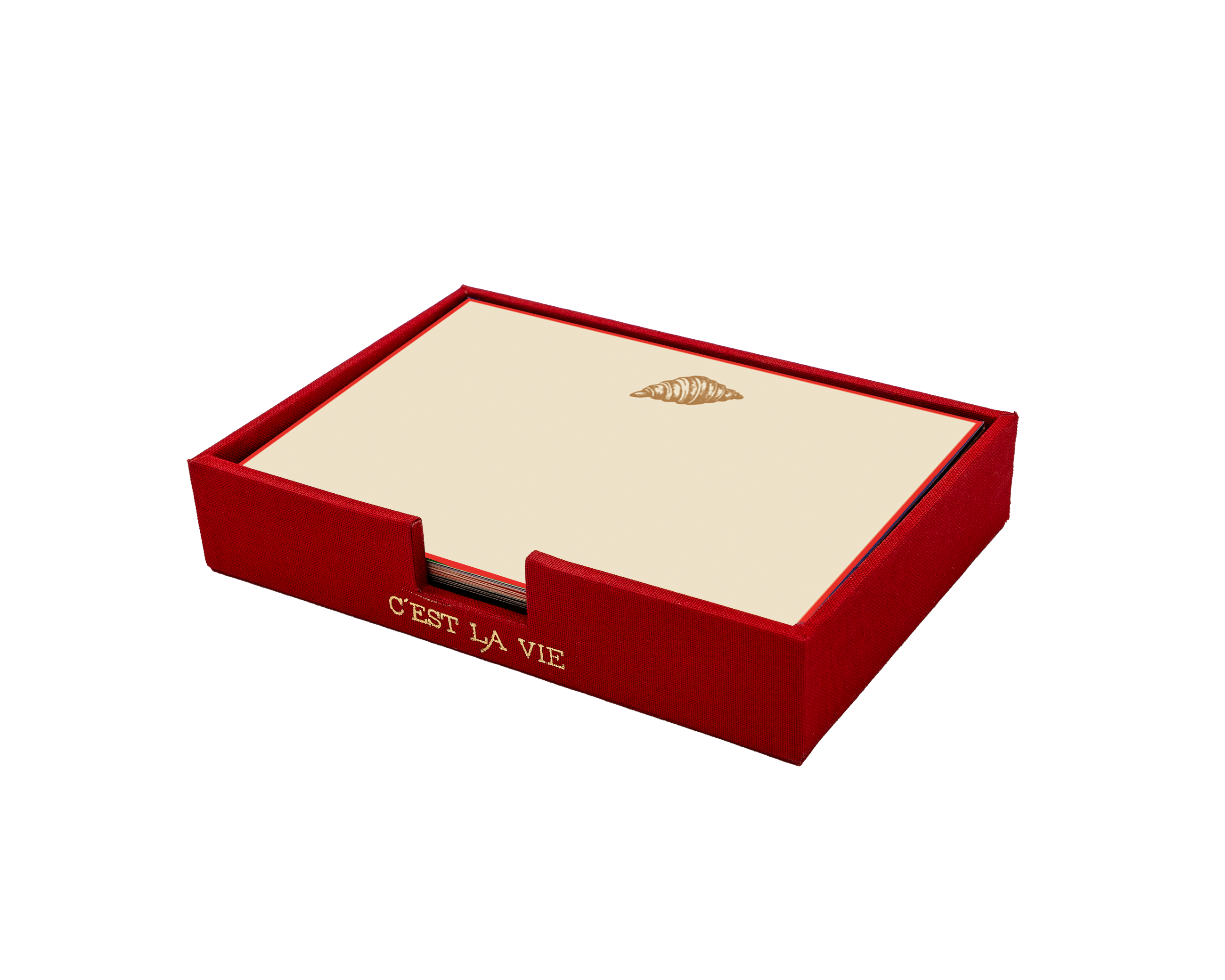 Tarjeta Croissant | Coleccion Paris Versalles | Scribanus