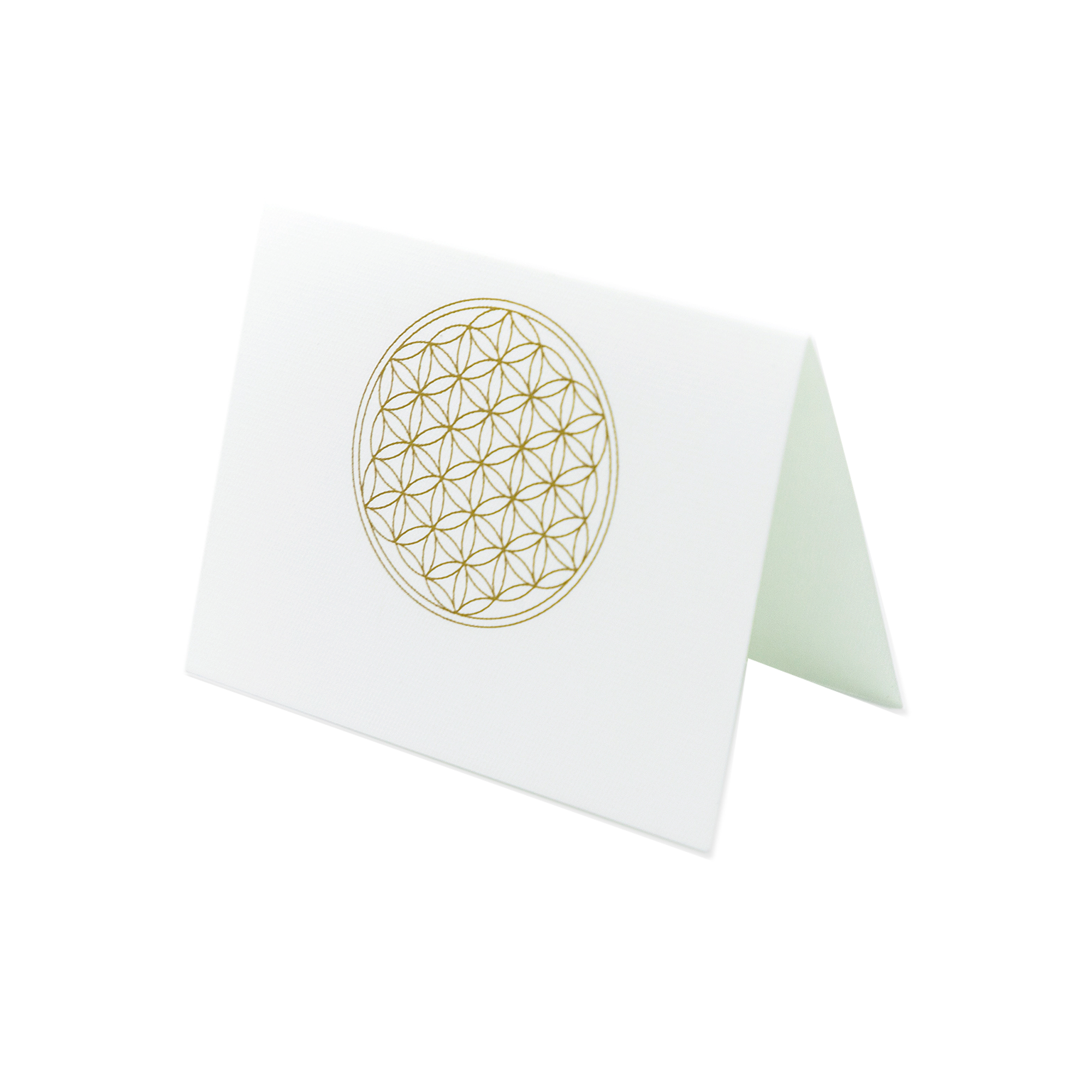 Tarjeta Flor de la vida | TARJETAS | Scribanus