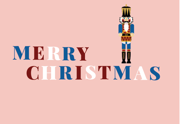 Tarjeta Merry Crackers Mediana | Scribanus
