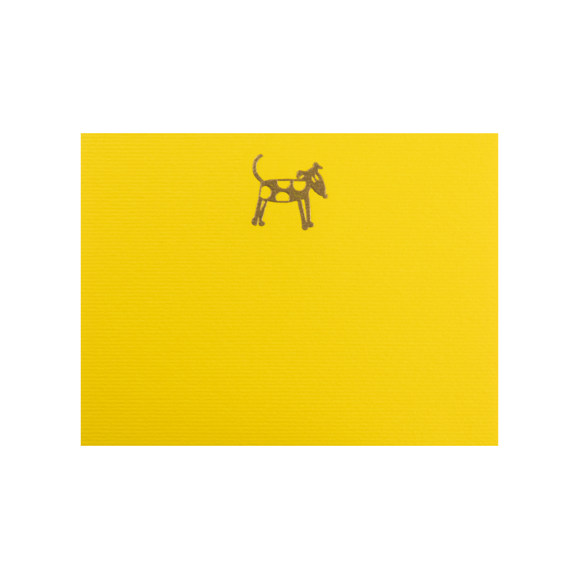 Tarjeta Perro Chica | NATURALEZA | Scribanus