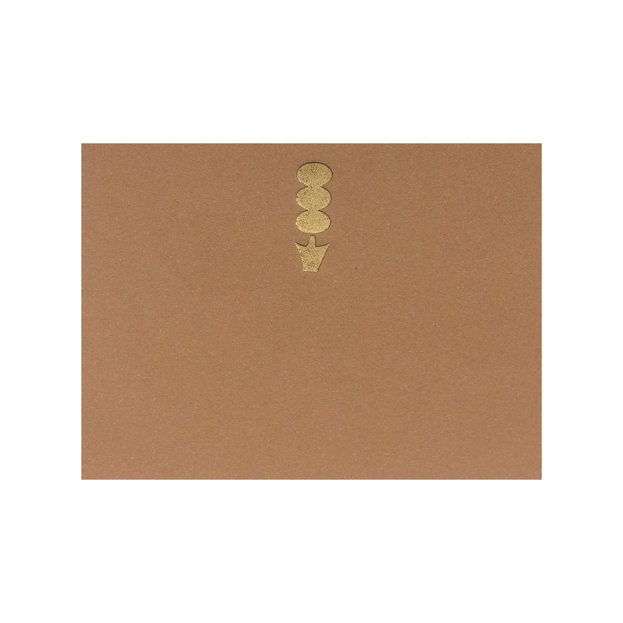 Tarjeta Topiario Chica Sencilla | NATURALEZA | Scribanus