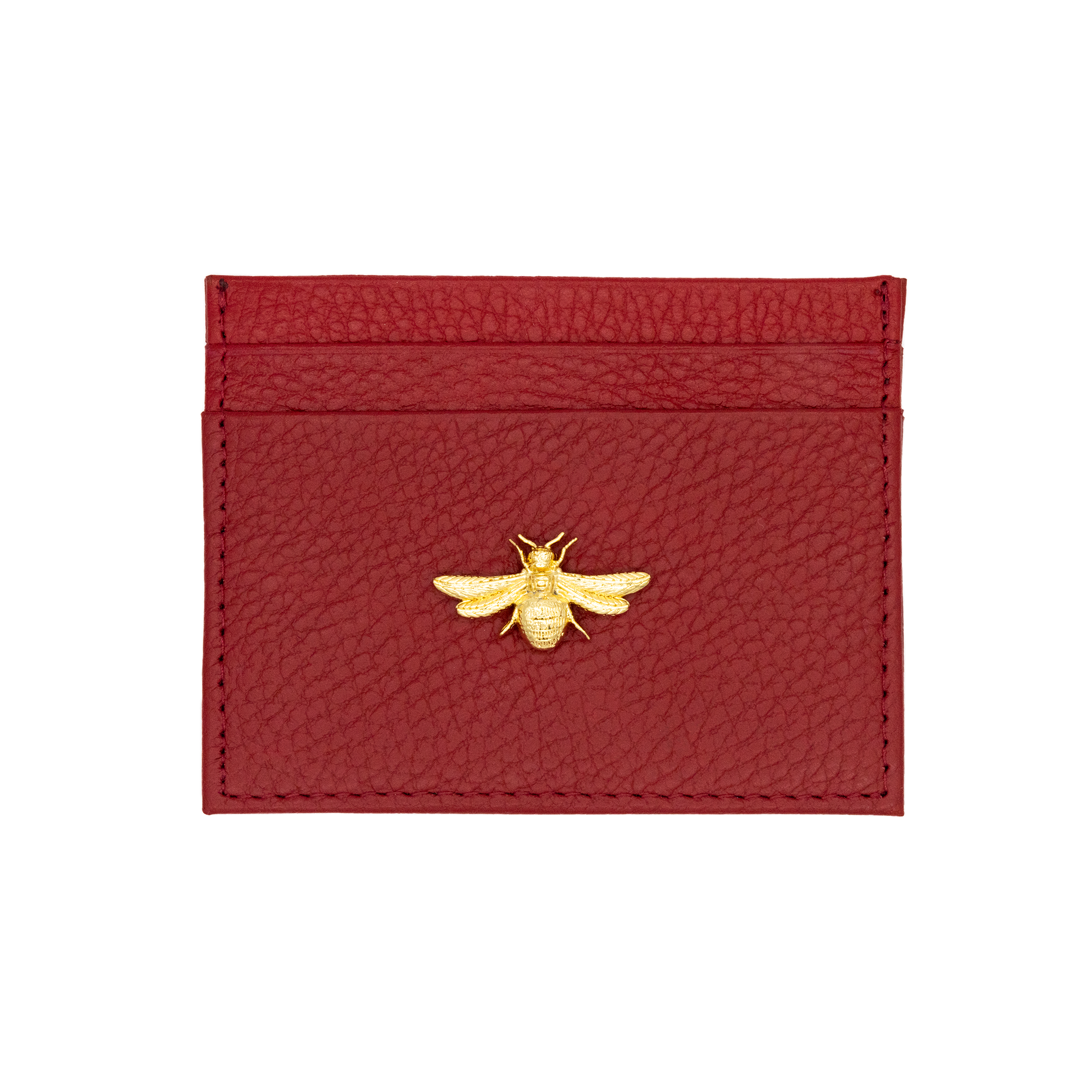 Tarjetero Adorno Abeja bicolor Rojo/Azul