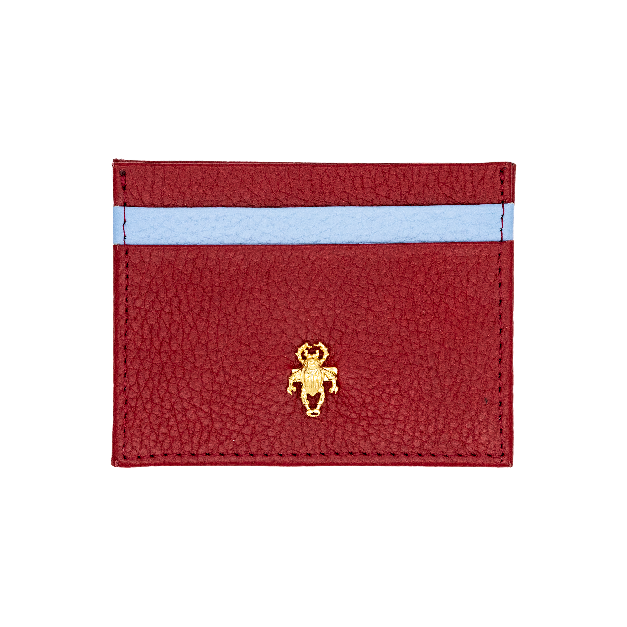 Tarjetero Adorno Escarabajo bicolor