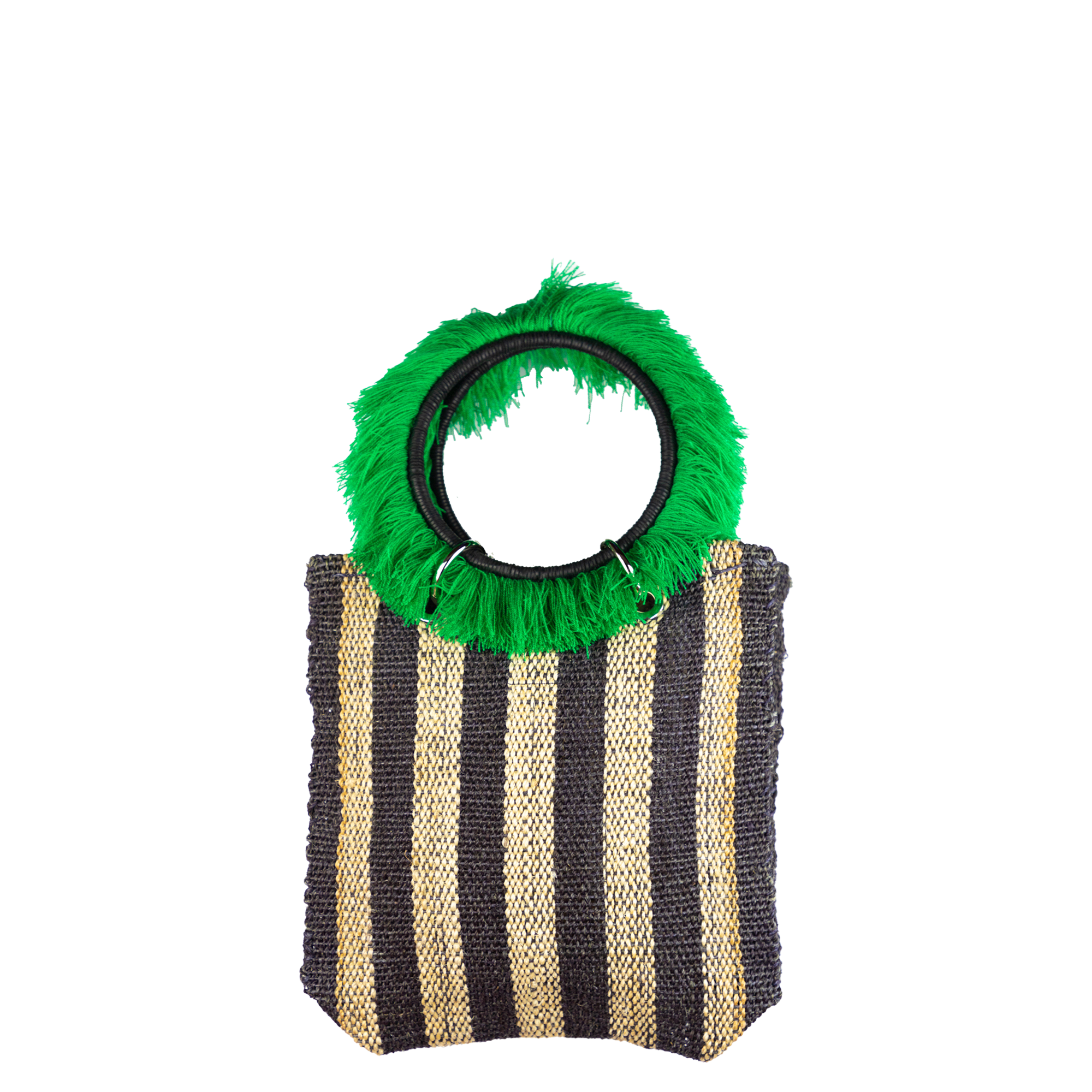 Bolsa Xi León Negra asa Verde