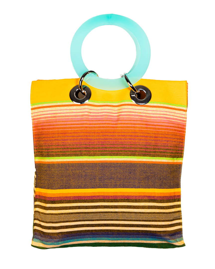Zarape Bag Naranja | A: Zarape Collection | Scribanus