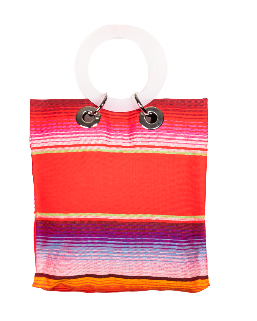 Zarape Bag Roja | A: Zarape Collection | Scribanus