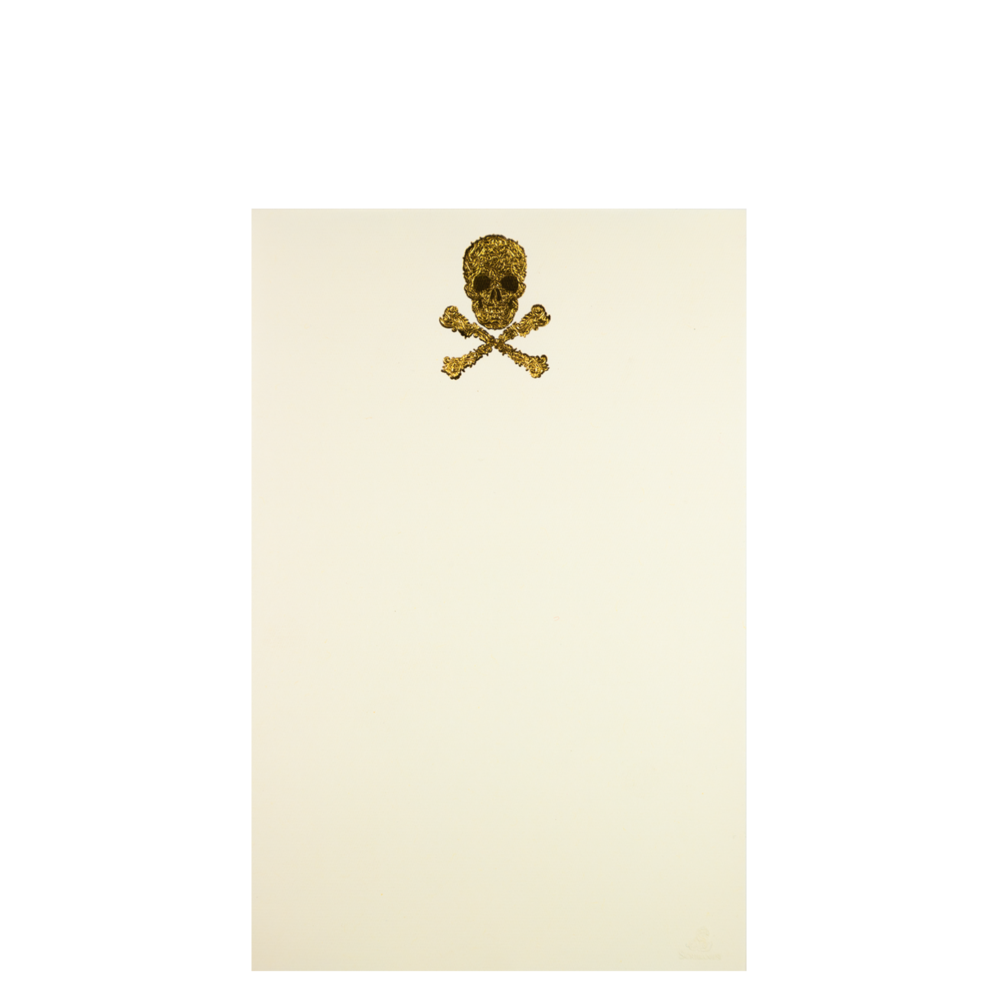 Hoja Calavera Media Carta