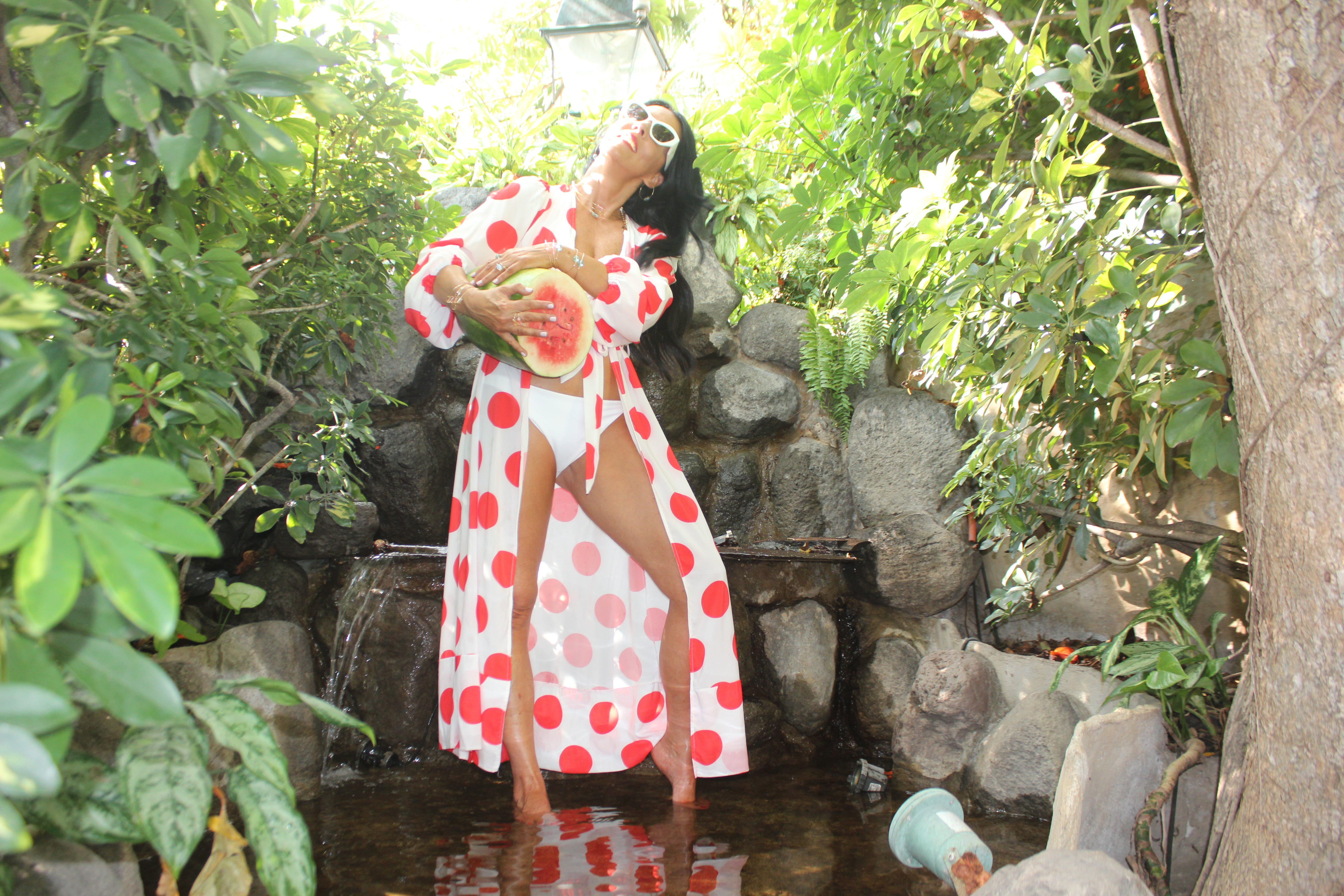 Crystallis Arracadas Grandes Cristal Agua Marina