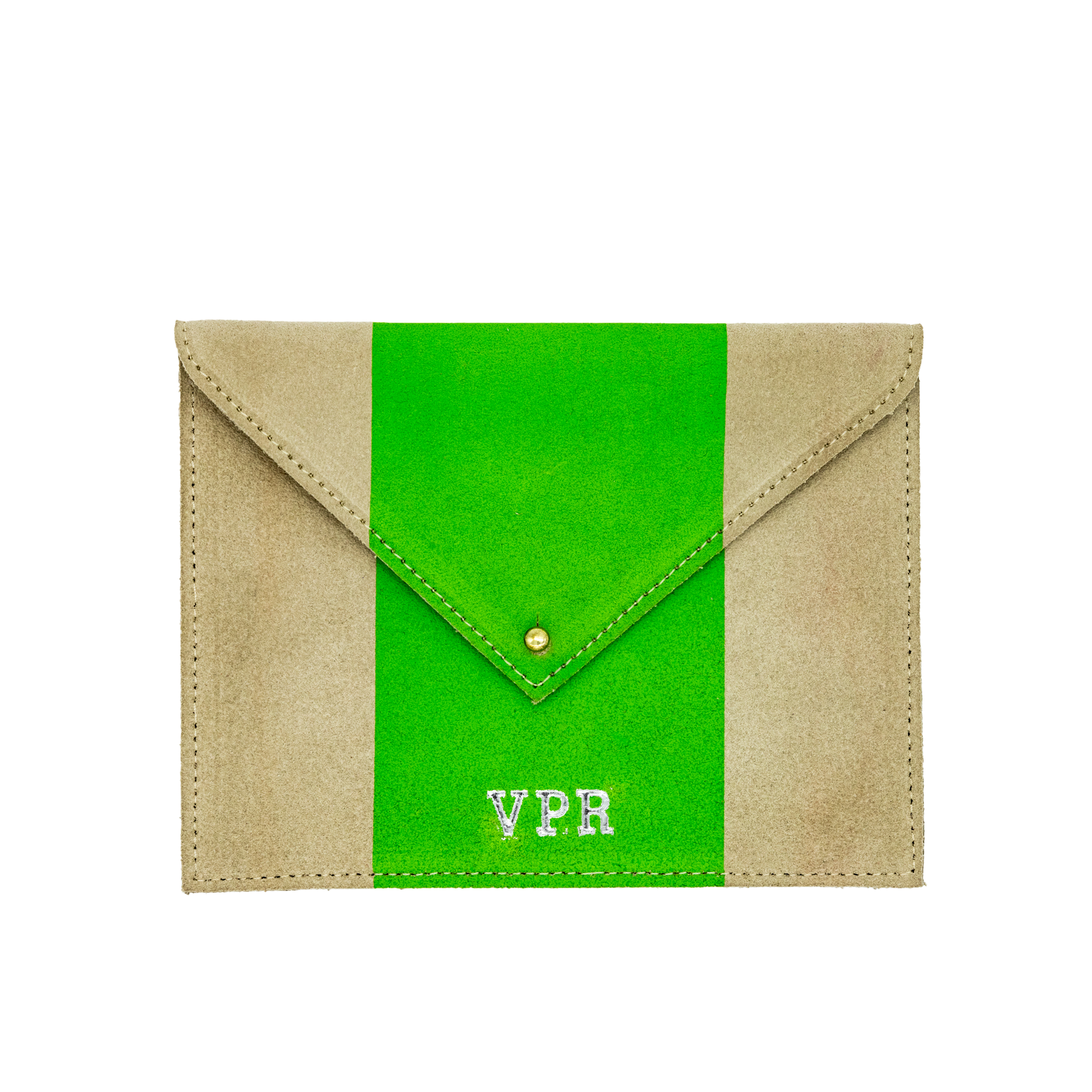 Portadocumentos Sobre Raya central Verde