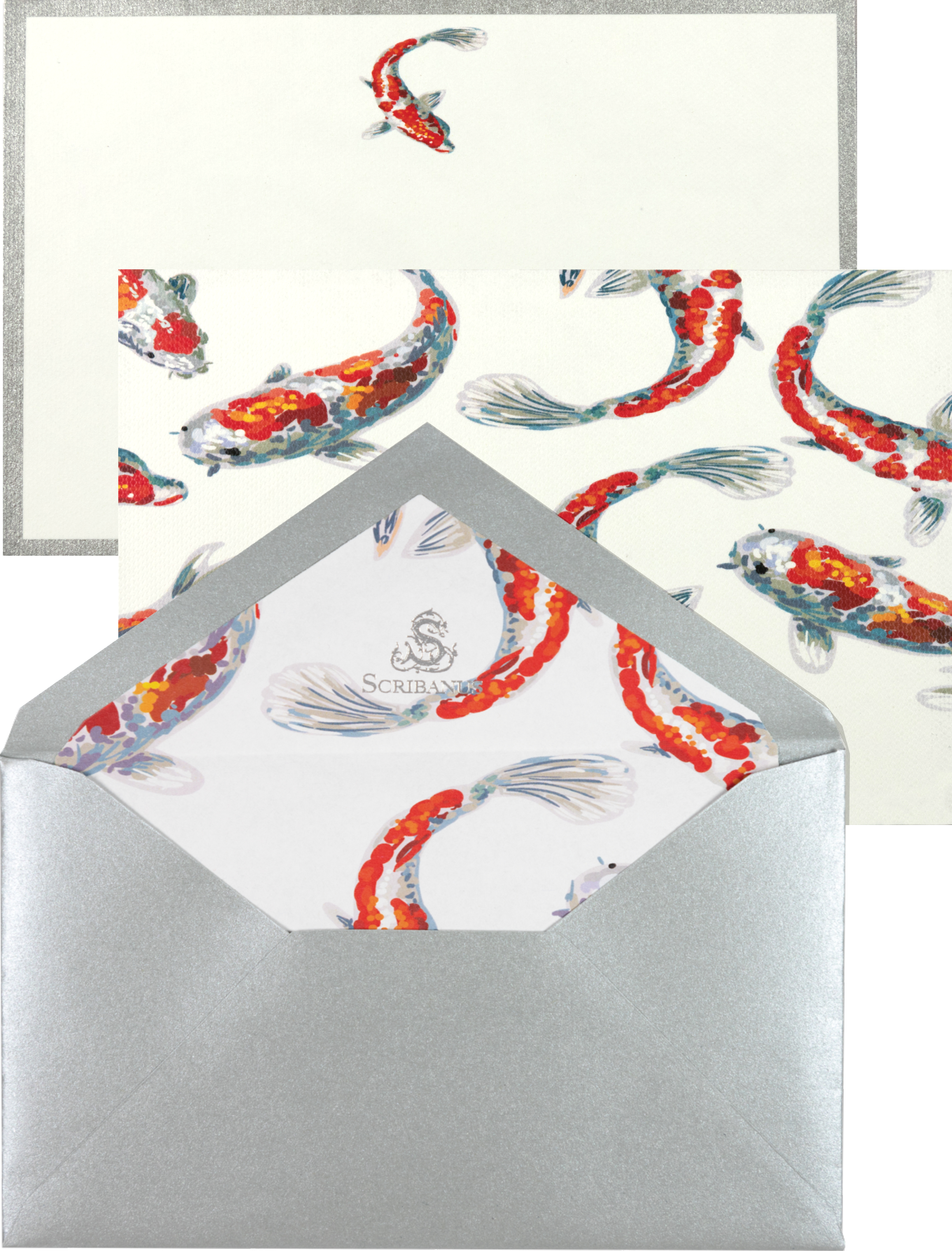 Koi Tarjeta y Sobre Mediana