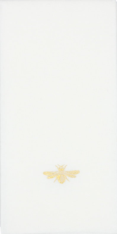 Charola Toallas Blancas Abeja