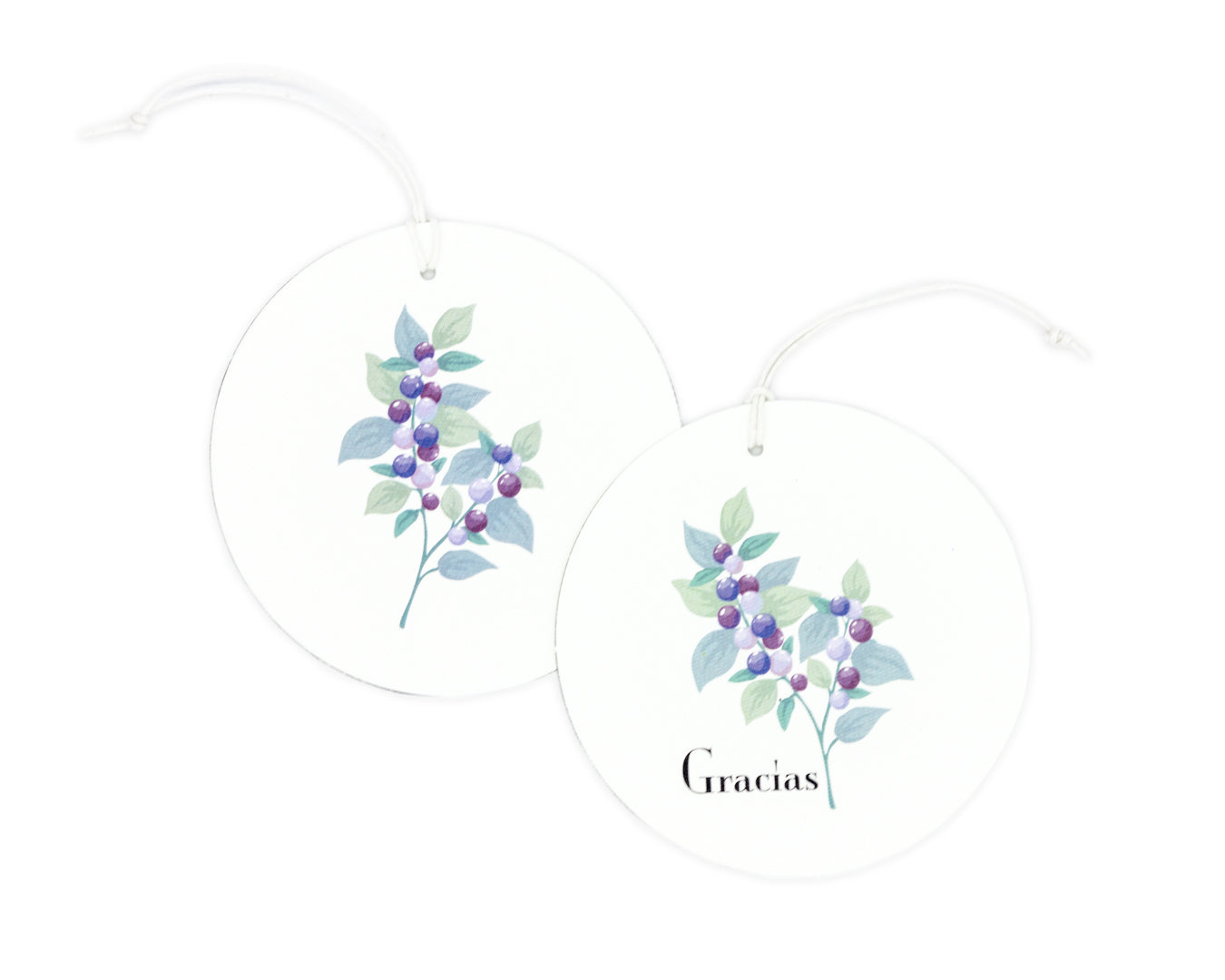 Caja Acrílico Medallones Botánico