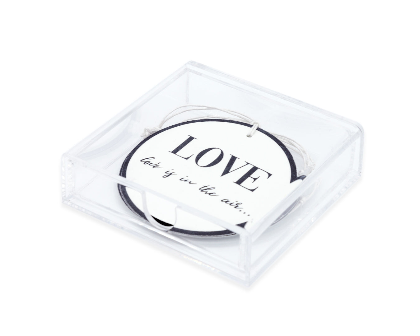 Caja Acrílico Medallones Pensamientos