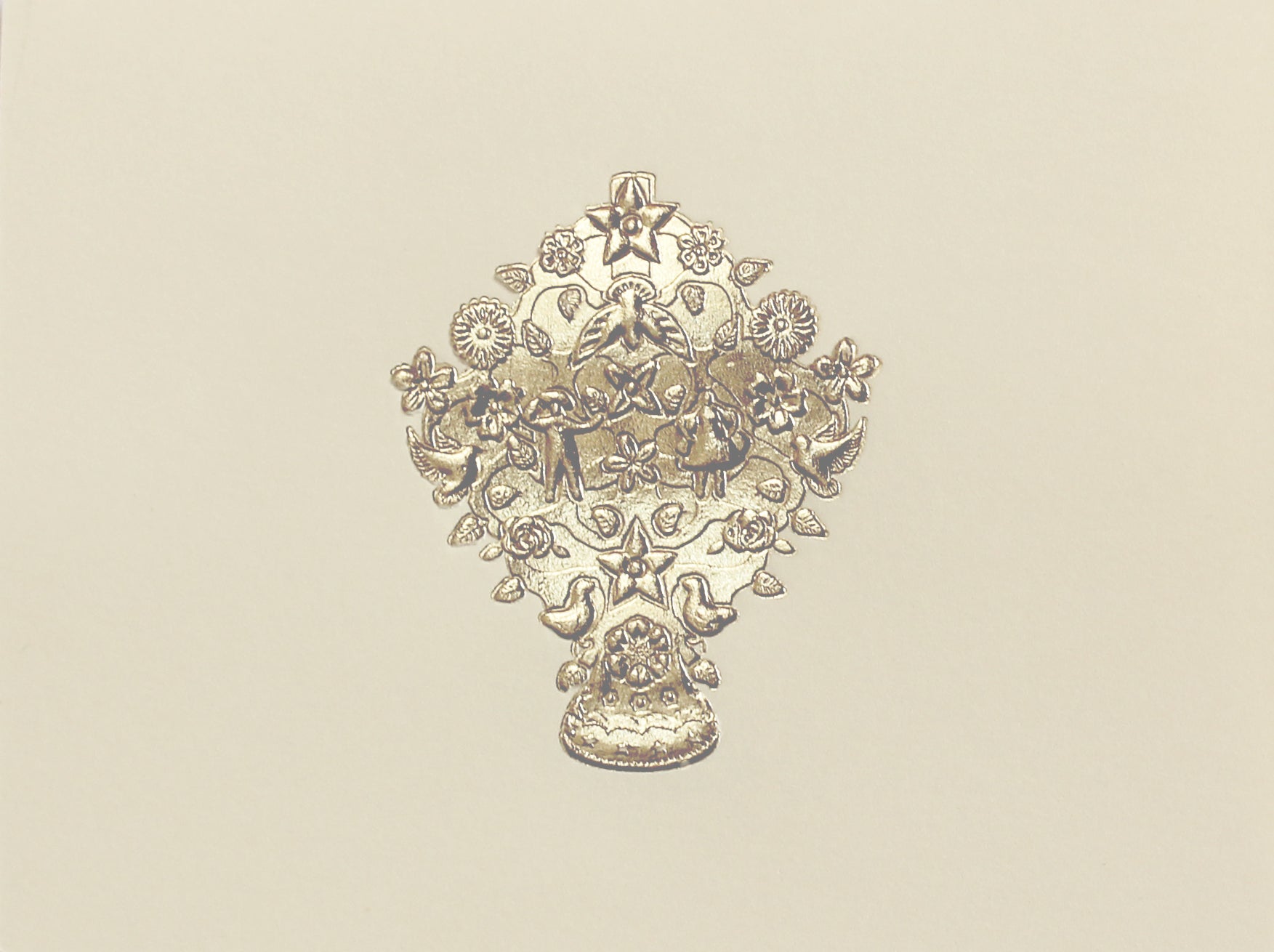 Large Mexico of My Loves Glass Box with Cards and Envelopes