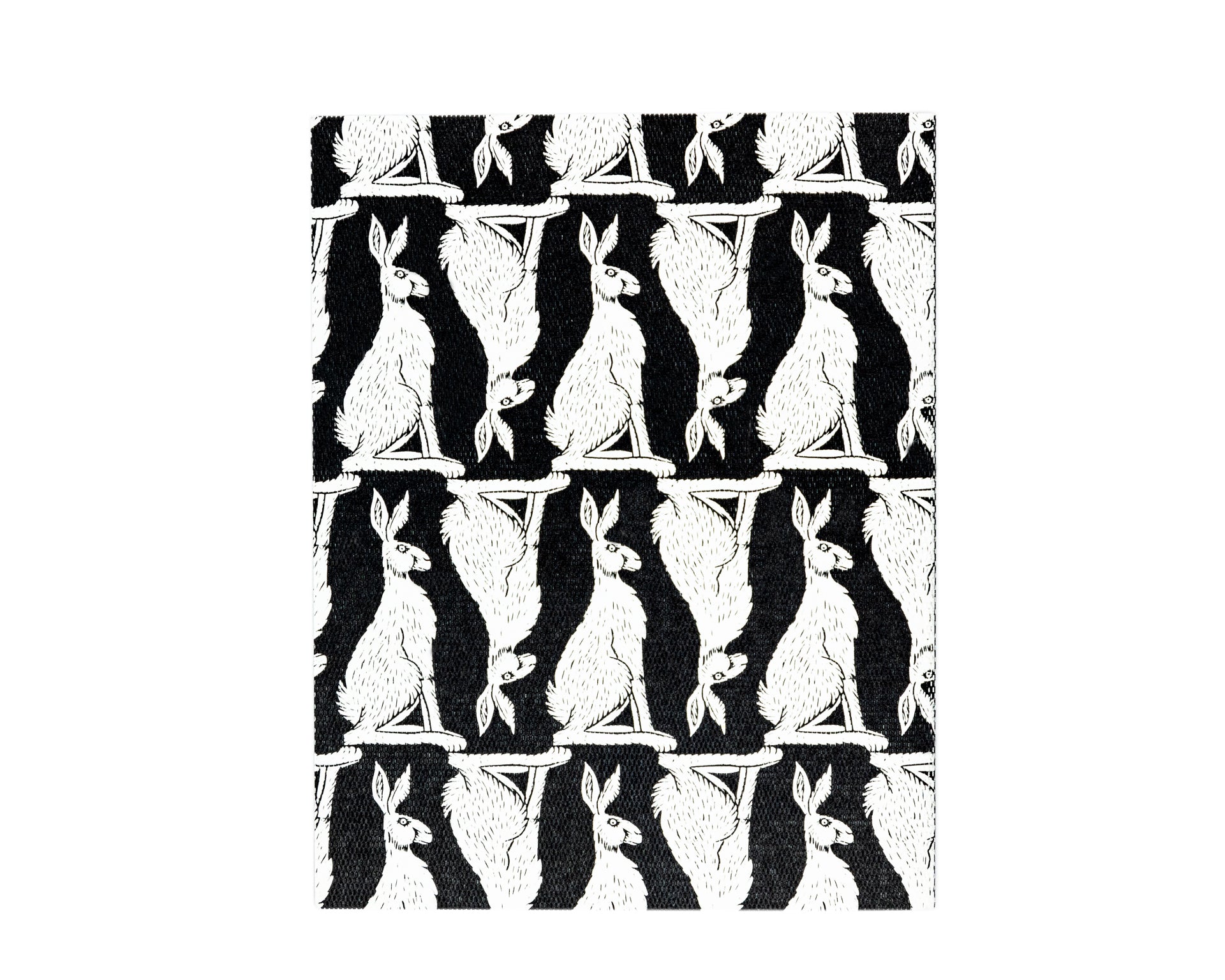 Vintage Rabbits Medium Double Card