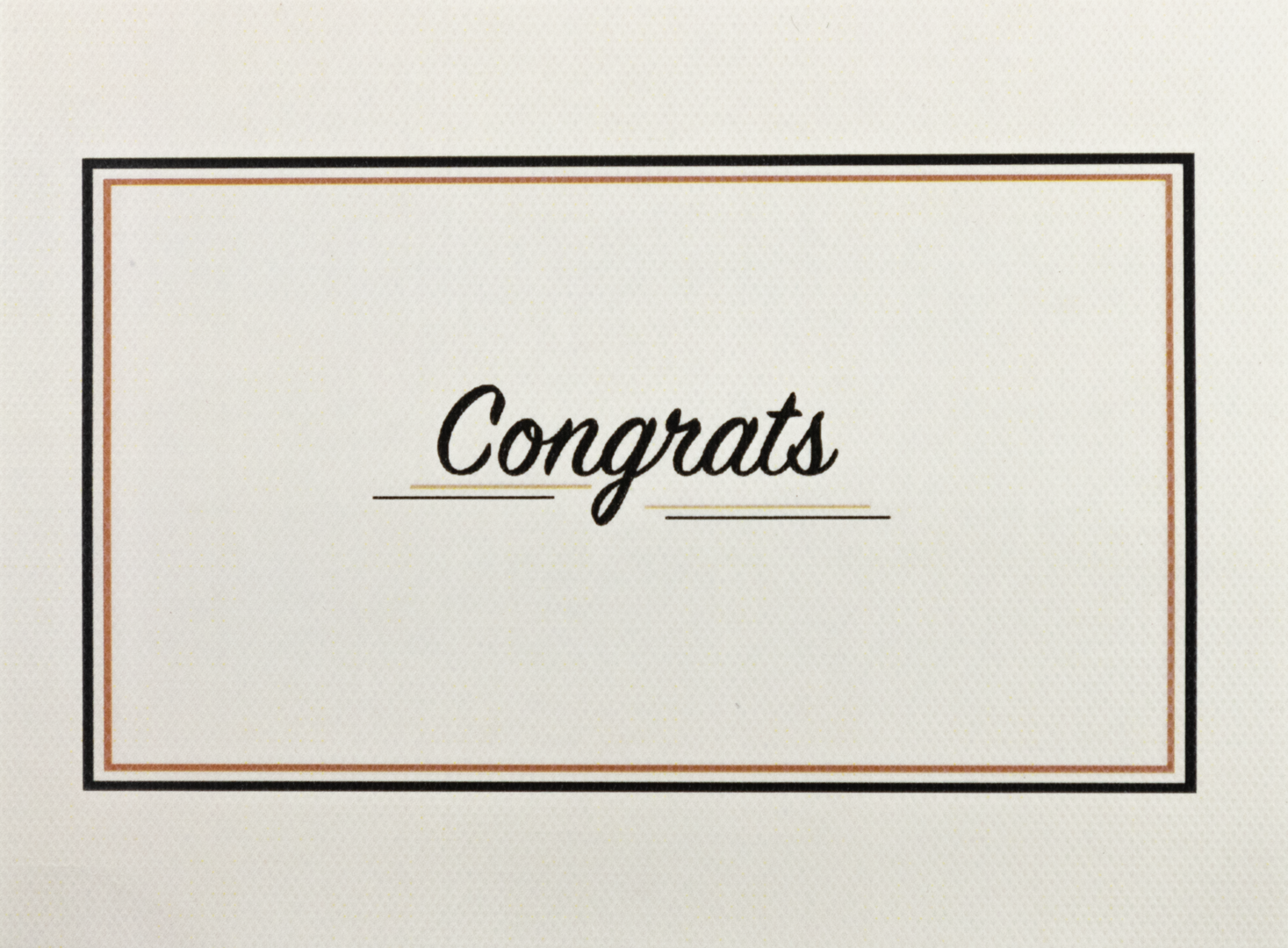 Caja Vidrio Tarjetas Toda Ocasión