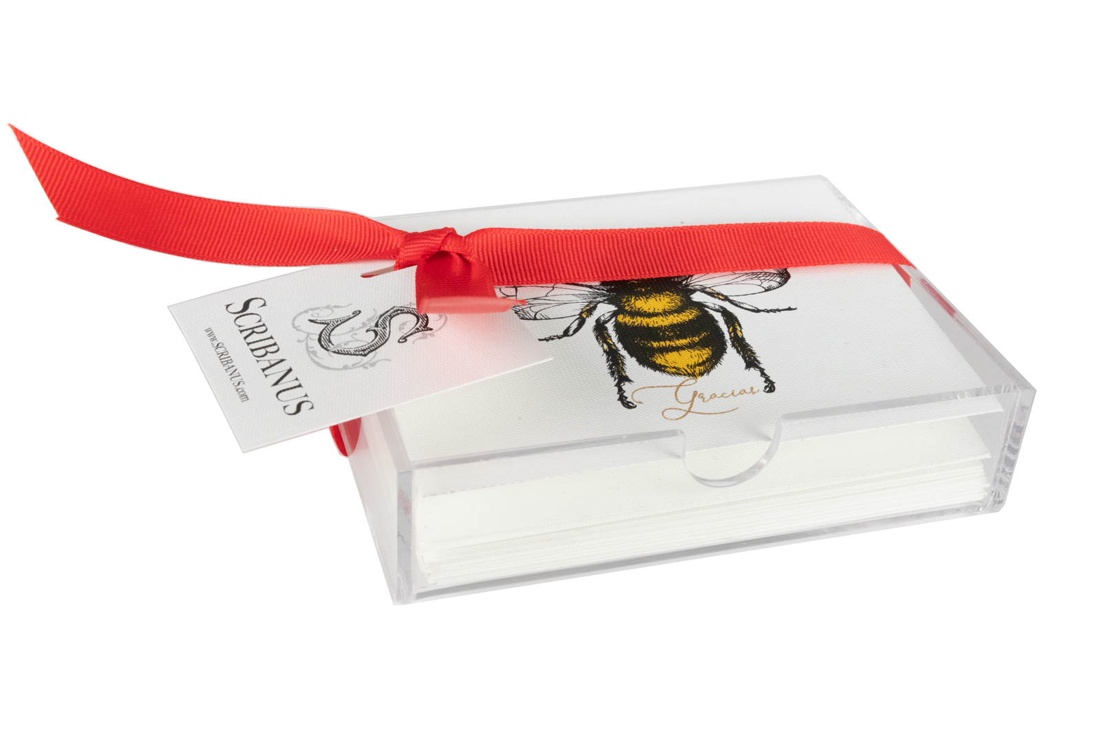 Bolo Tray Cards Bee Print