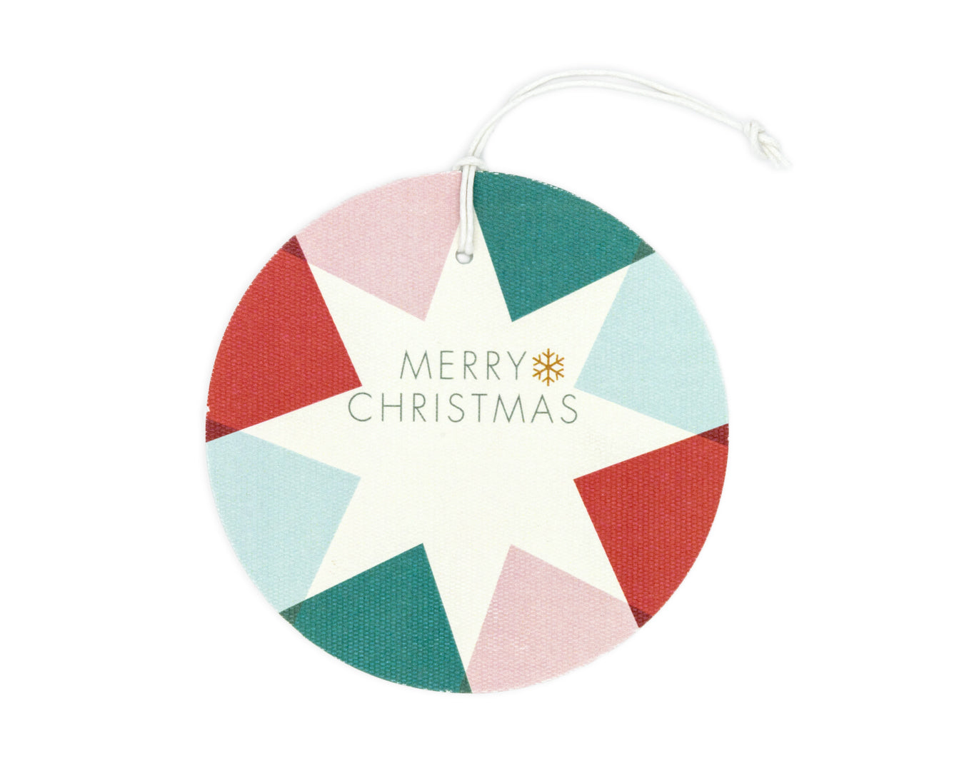 Medallones Estrellas de Navidad