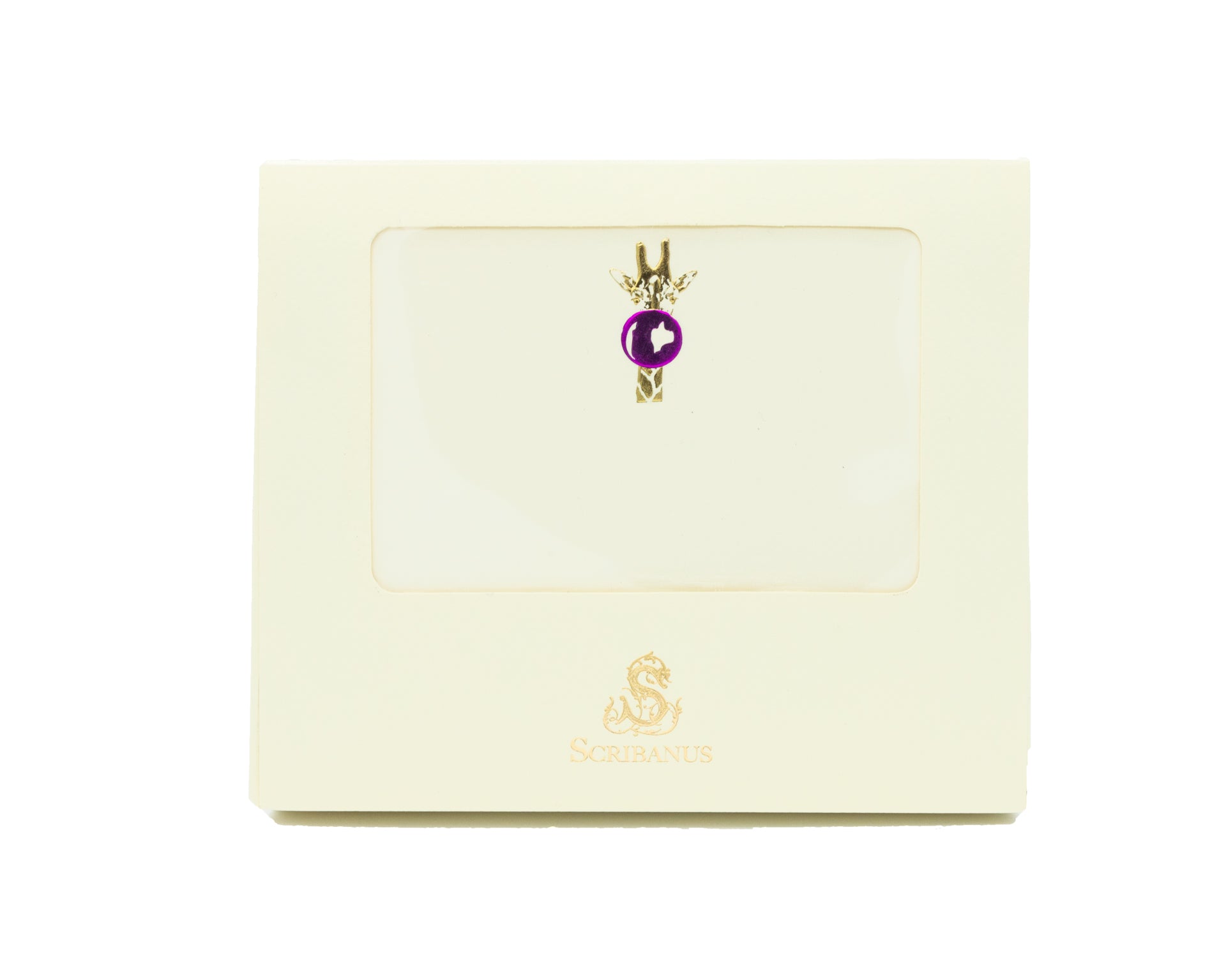 Estuche Tarjetas Jirafa | CT: Estuches | Scribanus