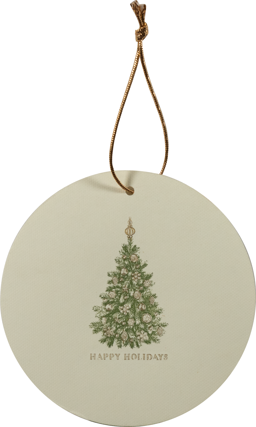 Caja Acrílico Medallones Árbol Navidad