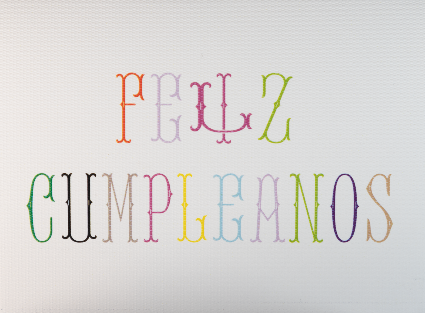 Tarjeta Circo "Feliz Cumpleaños" Mediana Doble | P: Tarjetería Personalizada | Scribanus