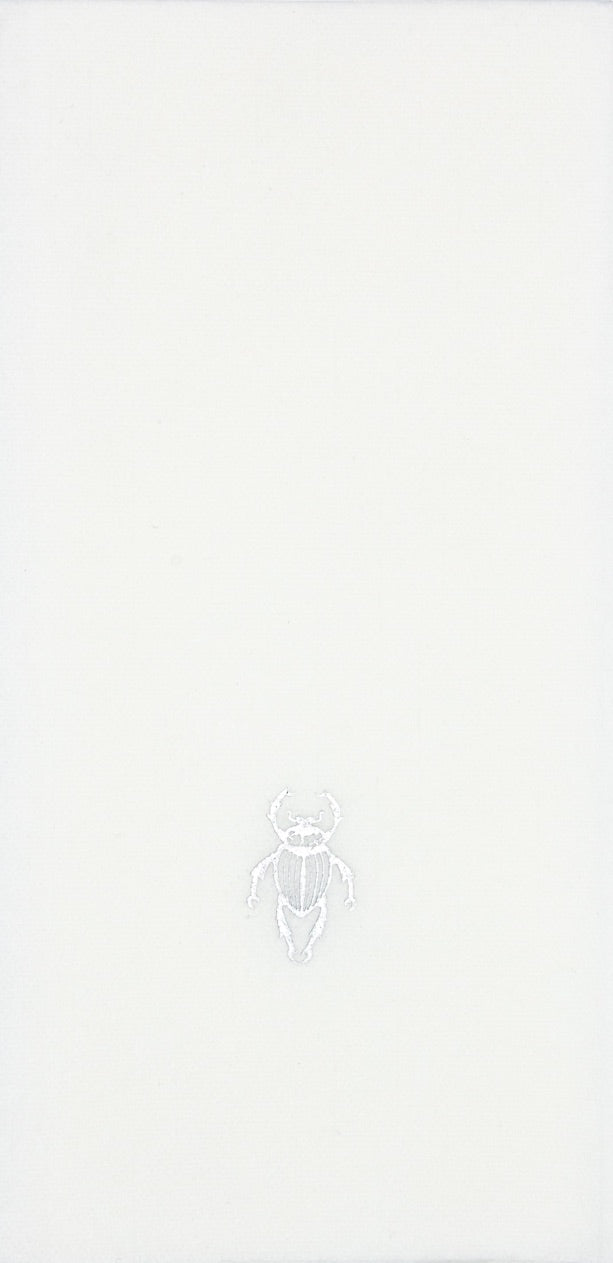 Charola Toallas Blancas Escarabajo