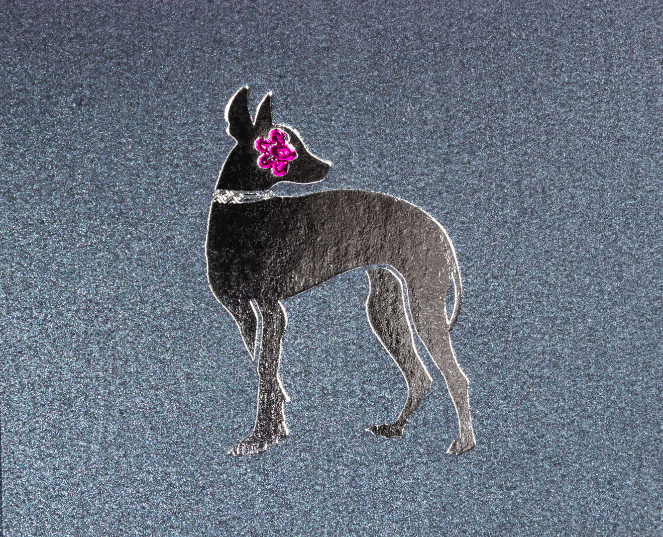 Large Mexico of My Loves Glass Box with Cards and Envelopes