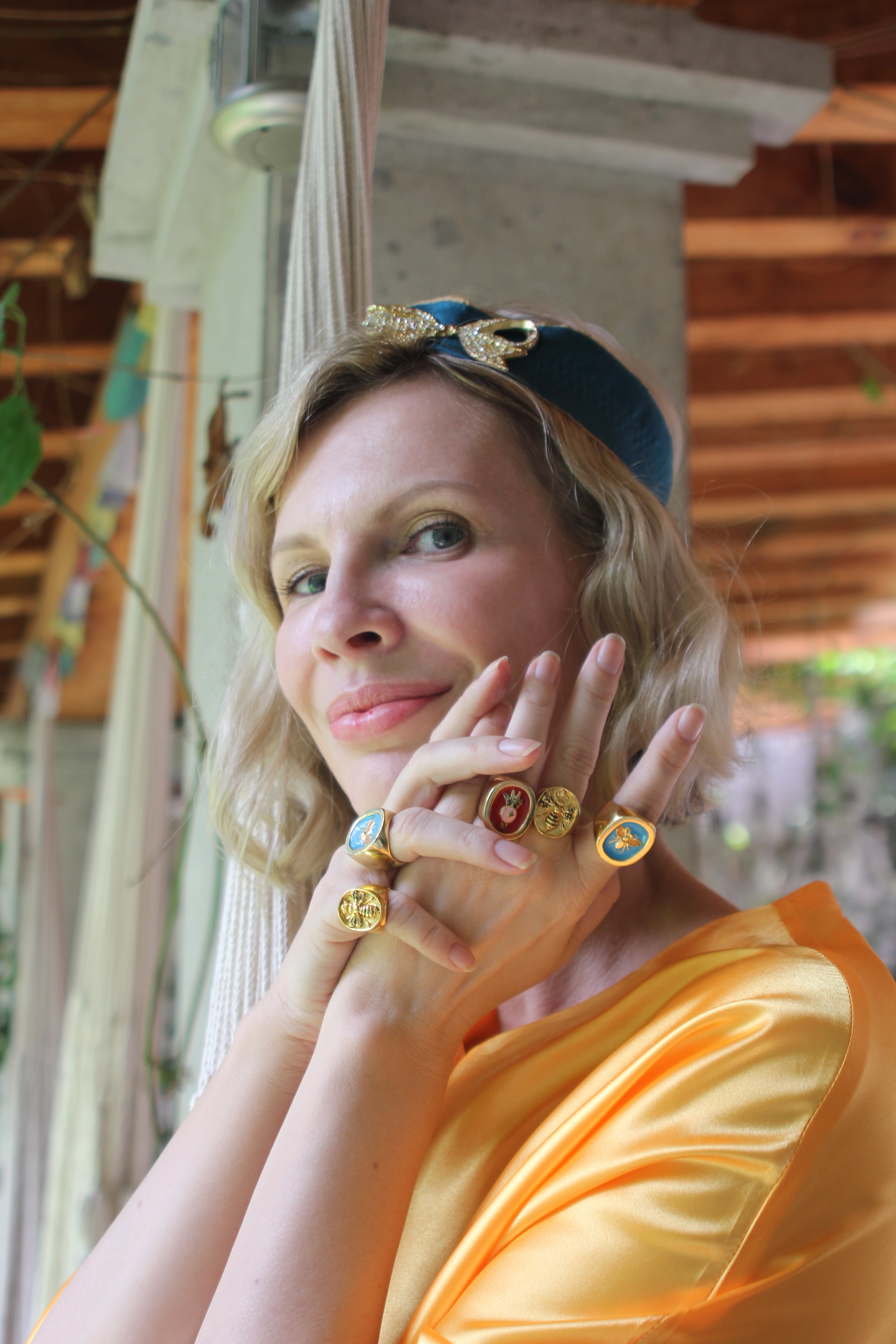 Anillo Abeja | J: Animales de Poder | Scribanus