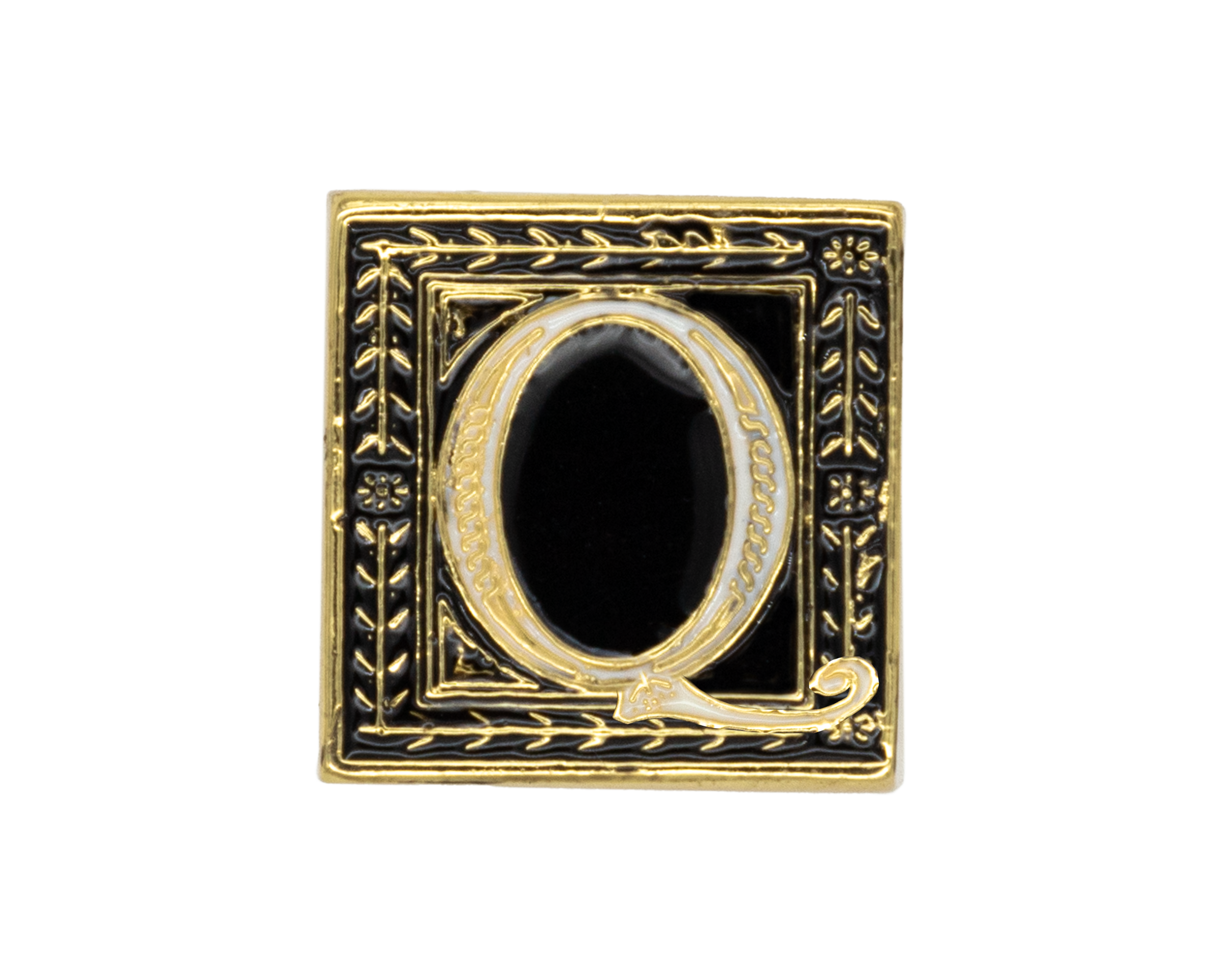 Anillo Cubo letra Q | J: Anillos Cubo Letras | Scribanus