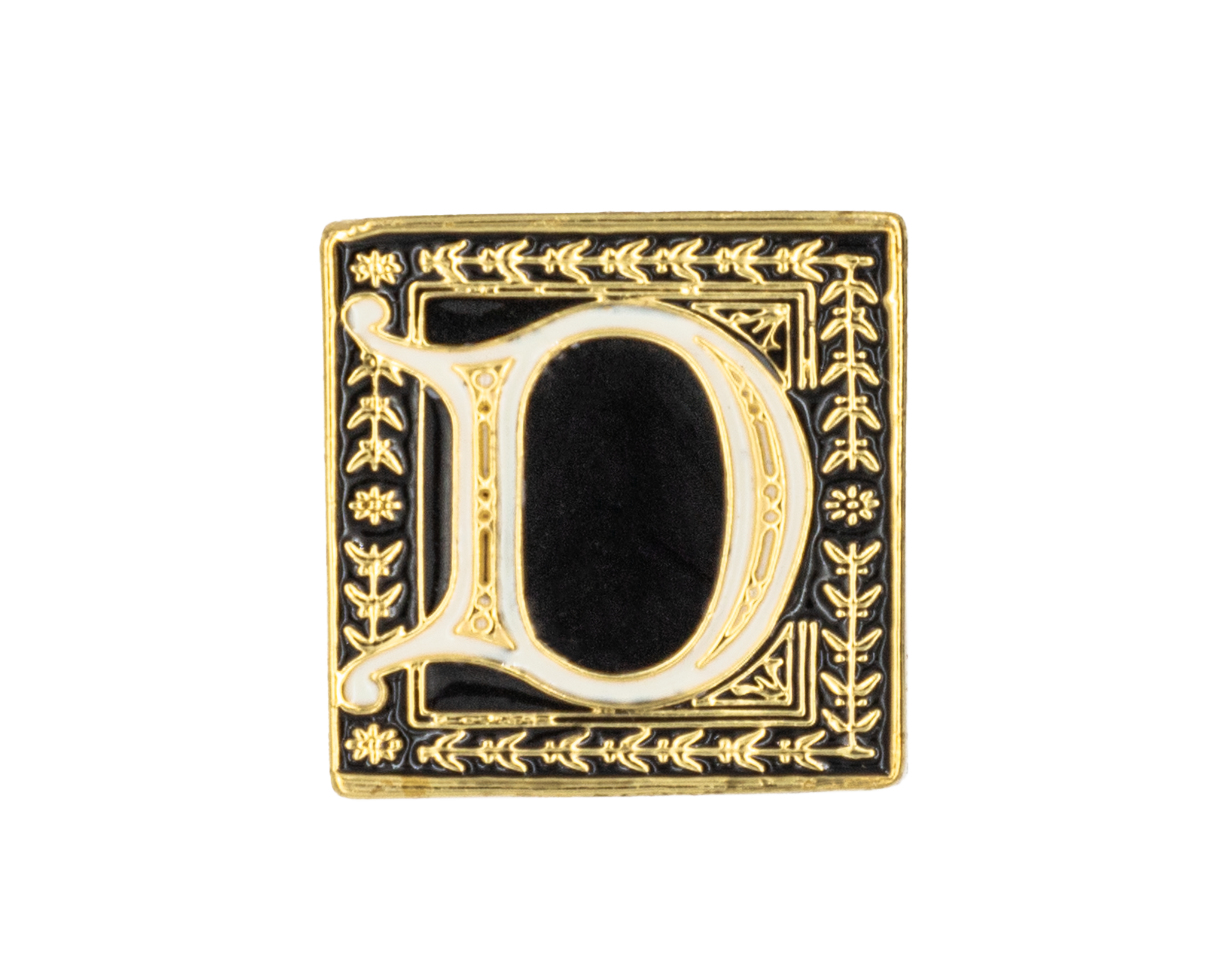 Anillo Cubo Letra D