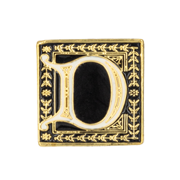 Anillo Cubo Letra D