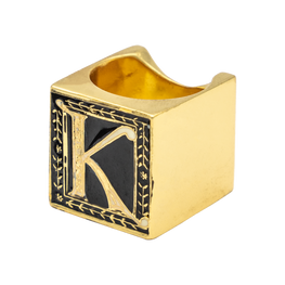 Anillo Cubo Letra K