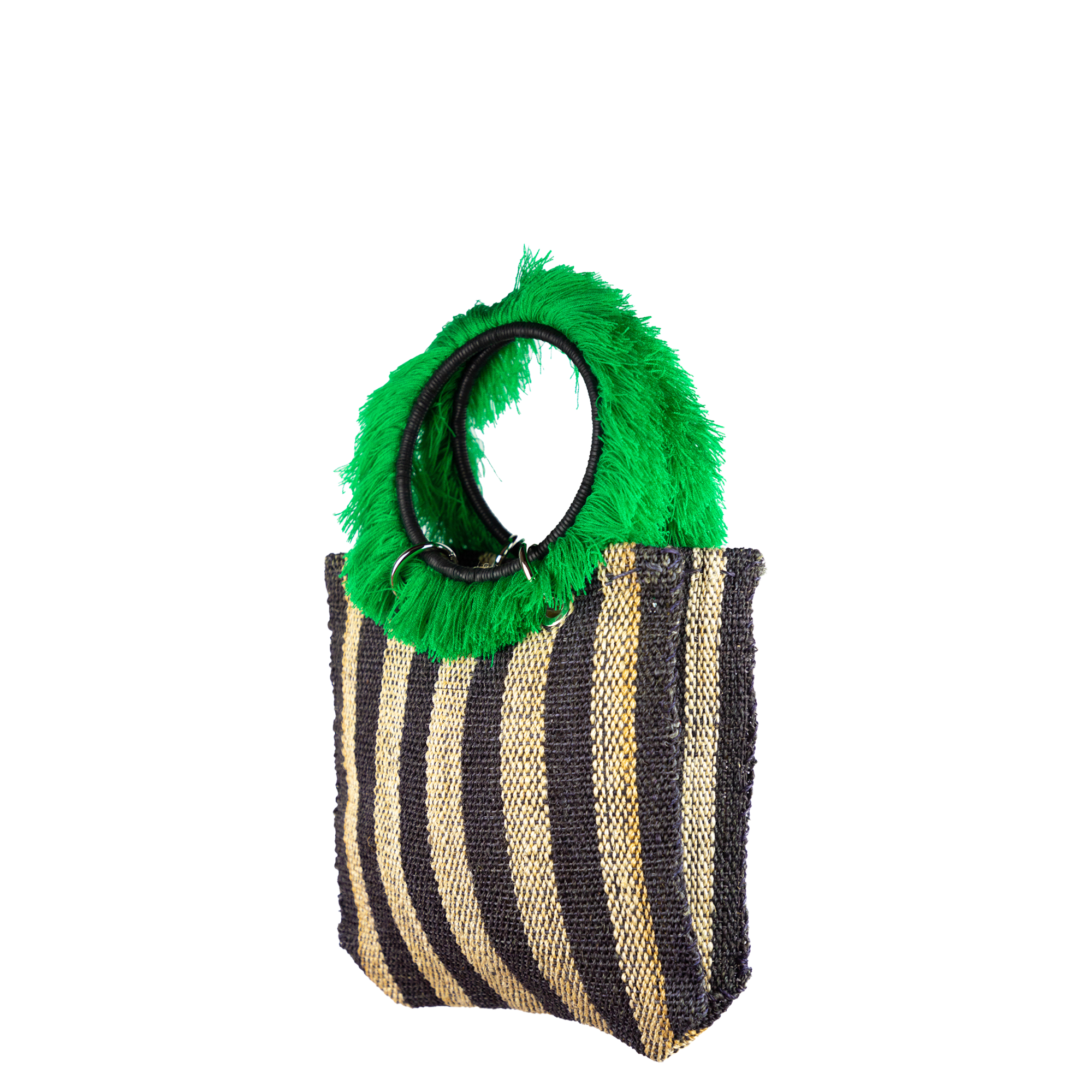Bolsa Xi León Negra asa Verde | A: XI Collection | Scribanus