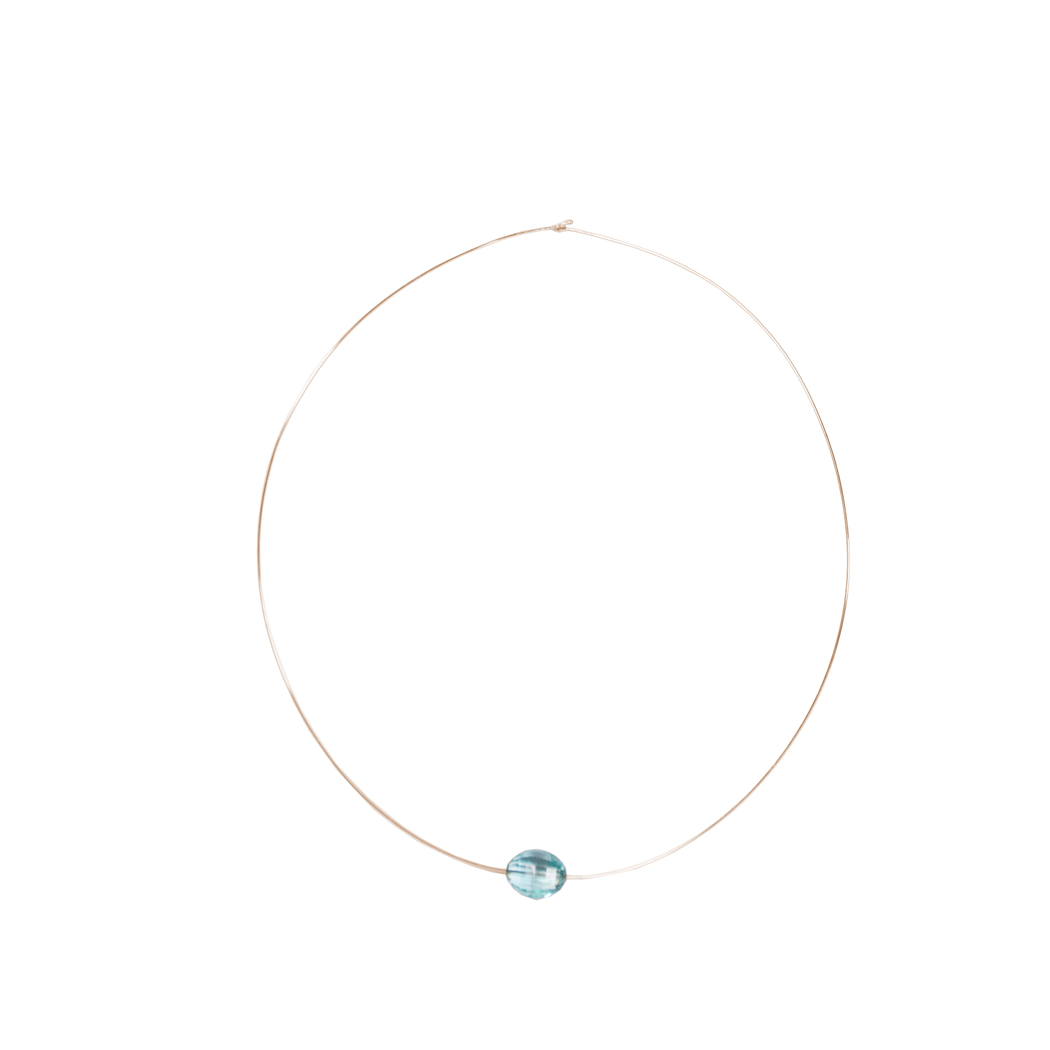 Crystallis Aquamarine Choker