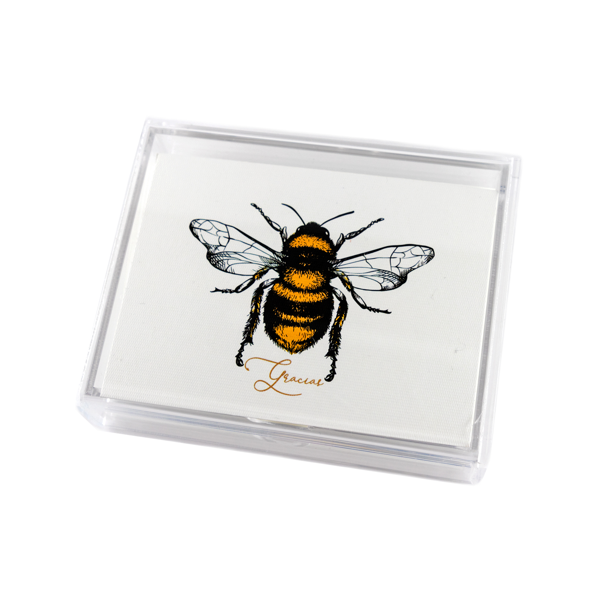 Caja Acrílico Abeja Print | CT: Cajas de Acrílico | Scribanus