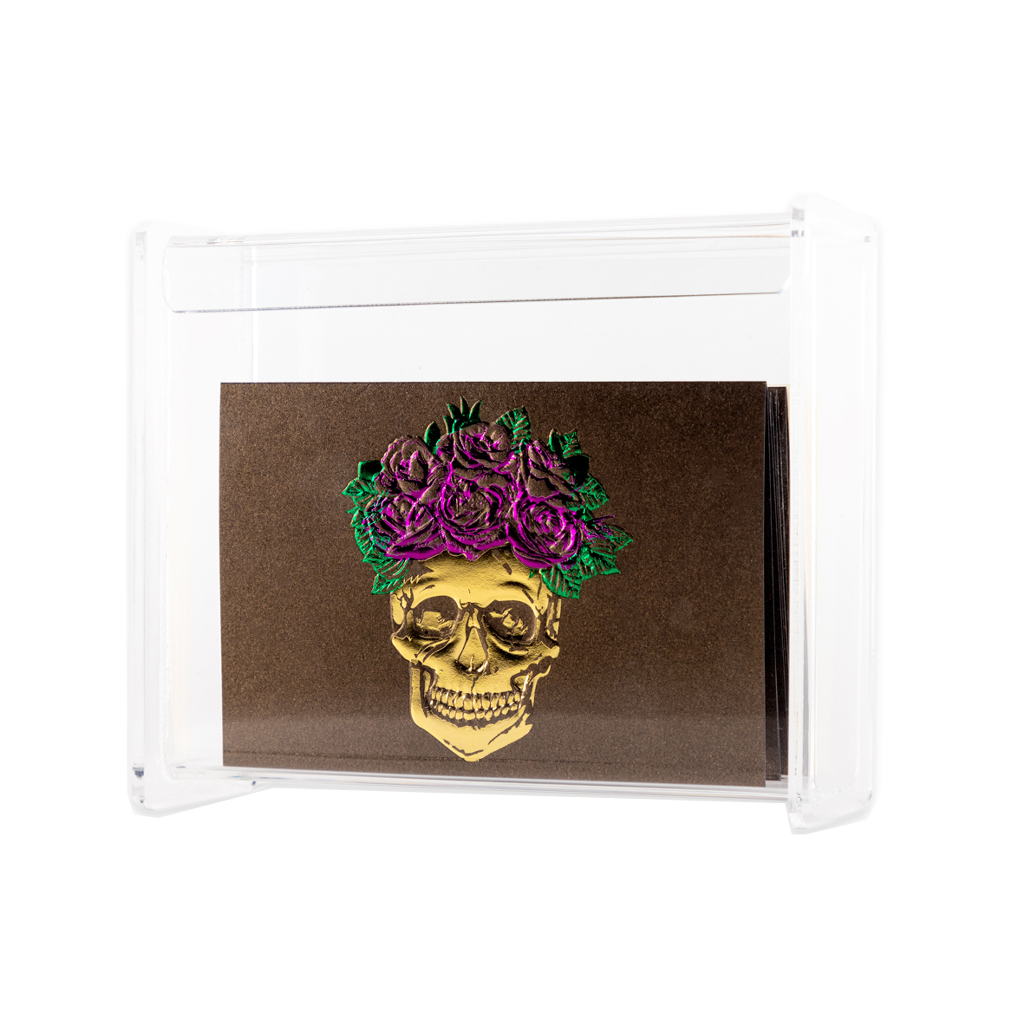 Caja Acrílico Catrina | TARJETAS | Scribanus