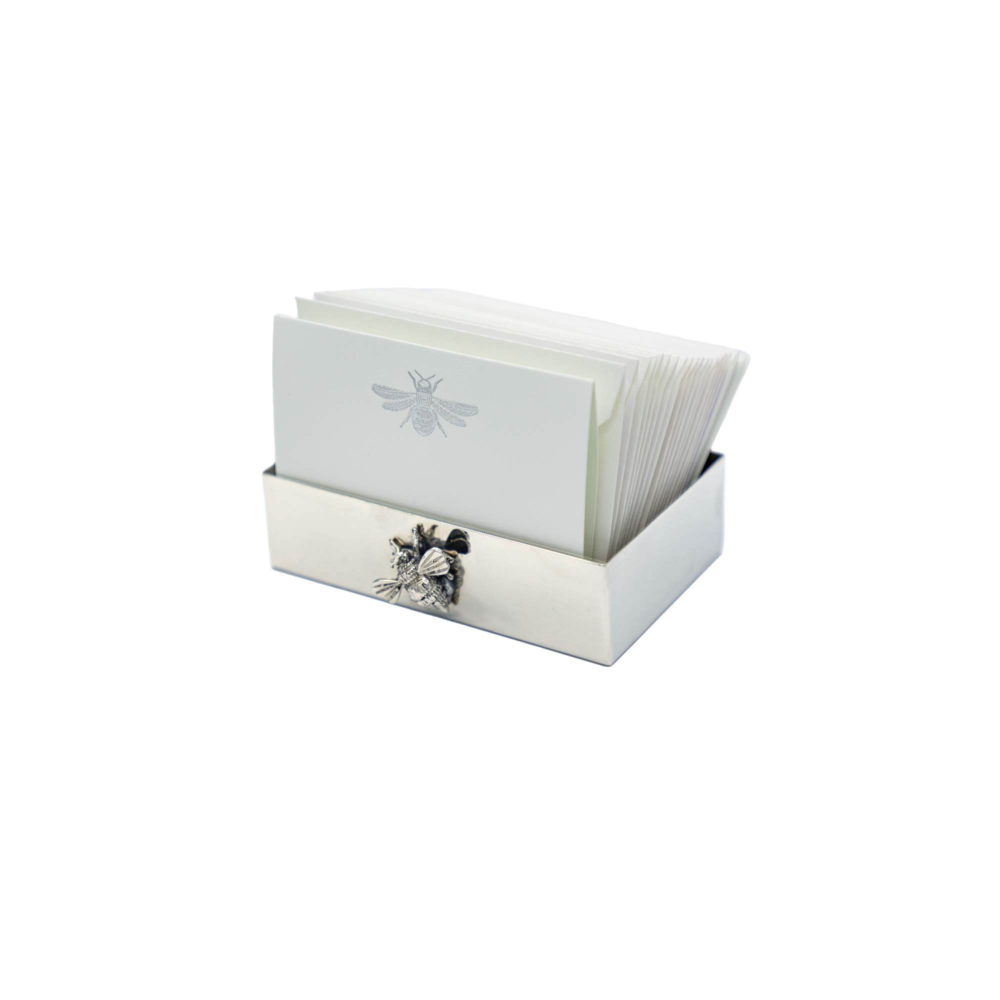 Charola Baño Plata Abeja | CT: Cajas Baño Plata | Scribanus