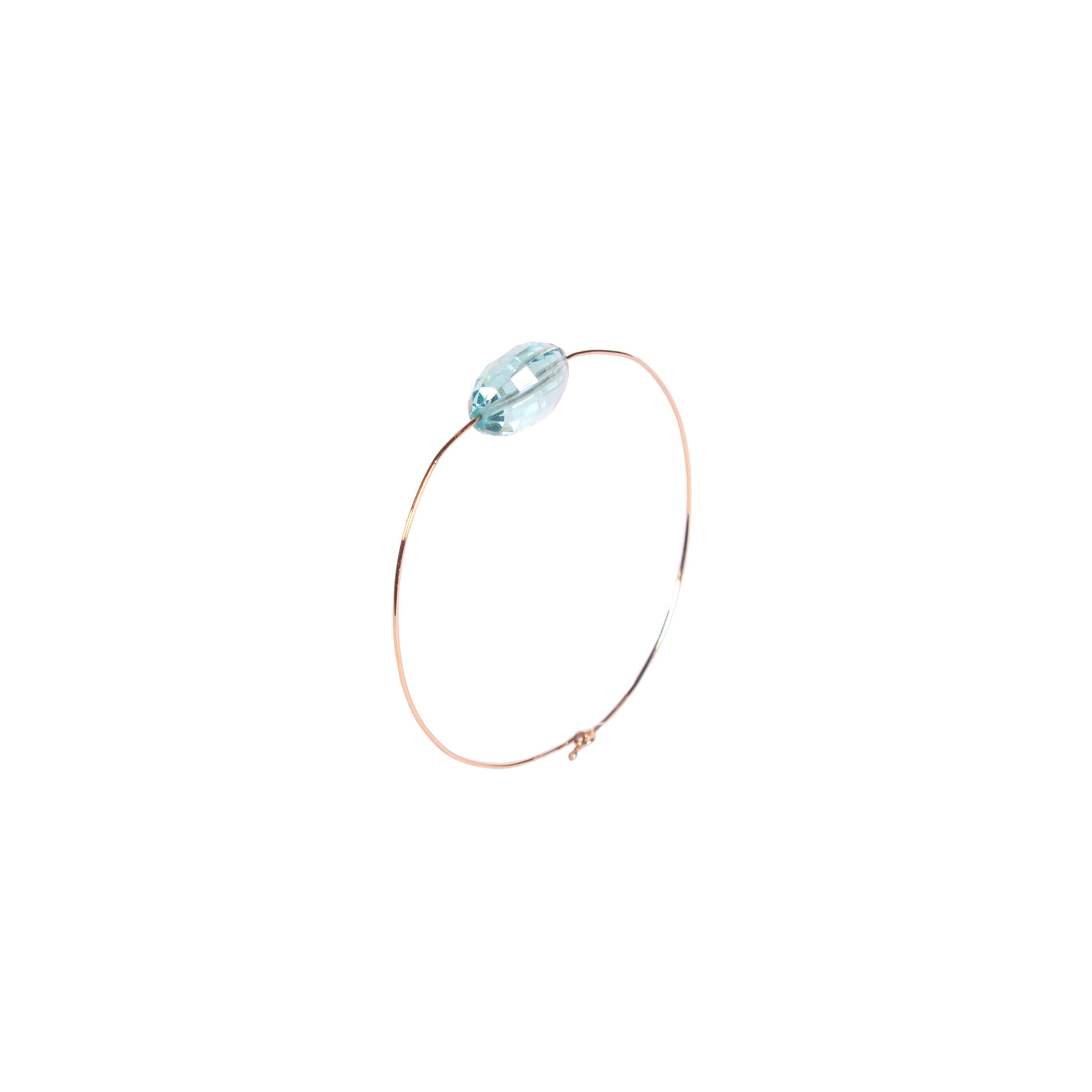 Crystallis Pulsera Cristal agua Marina | J: Crystallis Lapides | Scribanus
