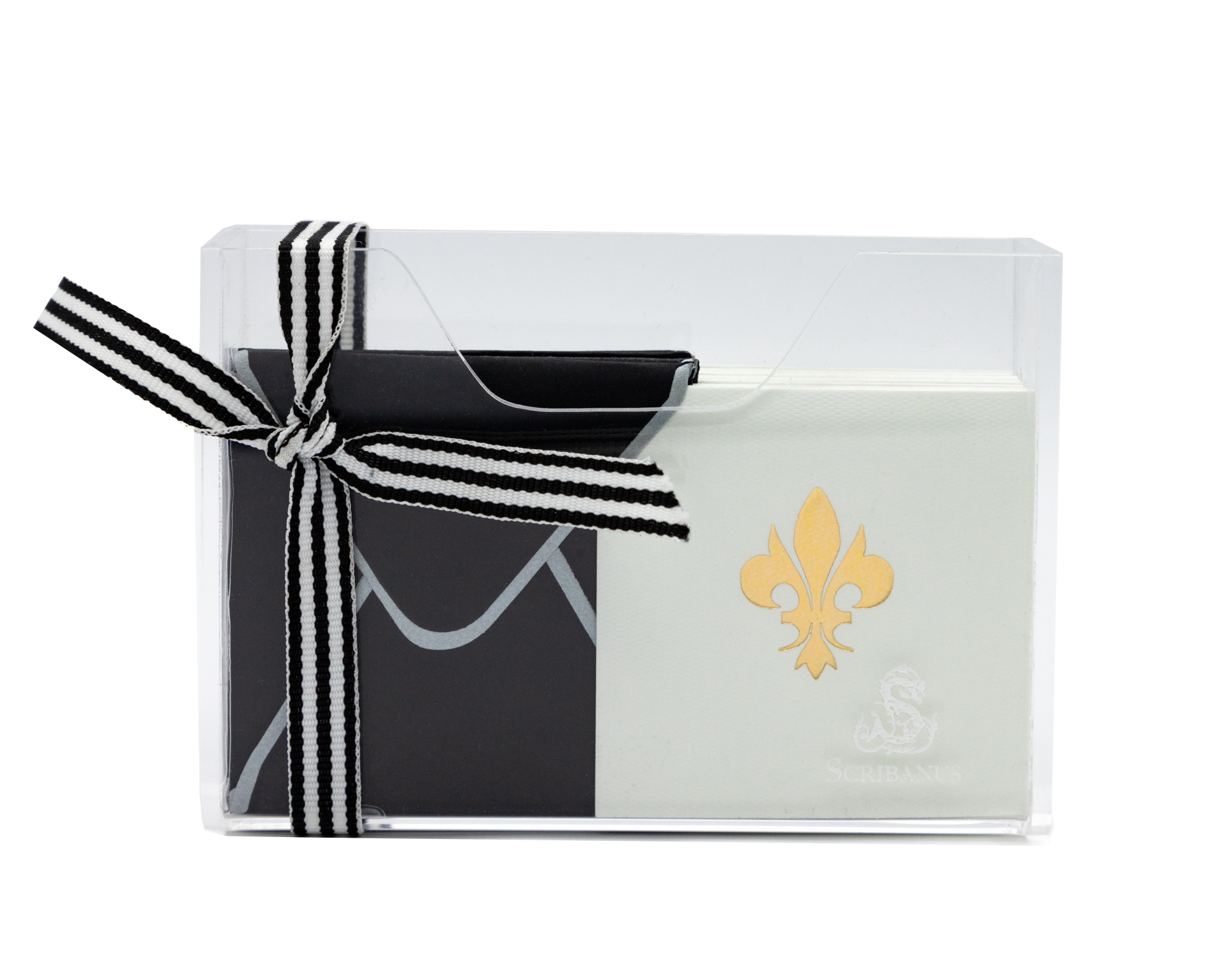 Estuche acrilico Flor de Lis | CT: Cajas de Acrílico | Scribanus