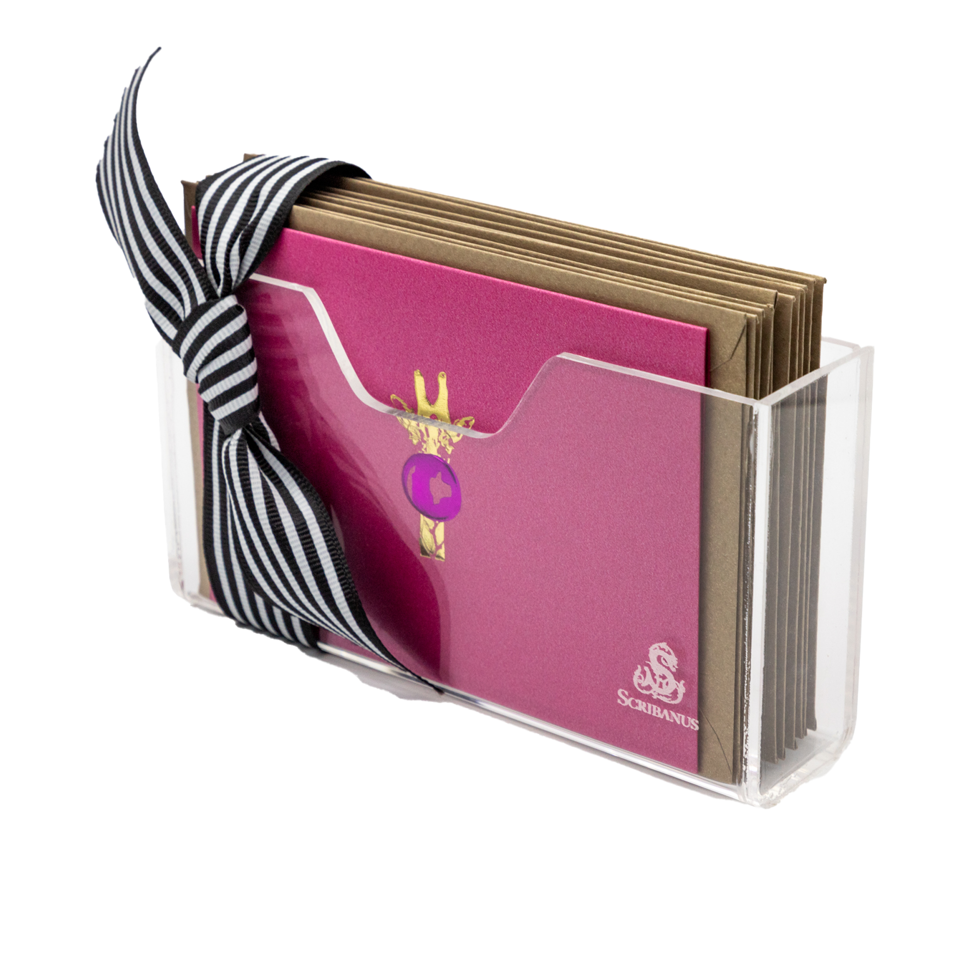 Estuche acrilico Jirafa | CT: Cajas de Acrílico | Scribanus