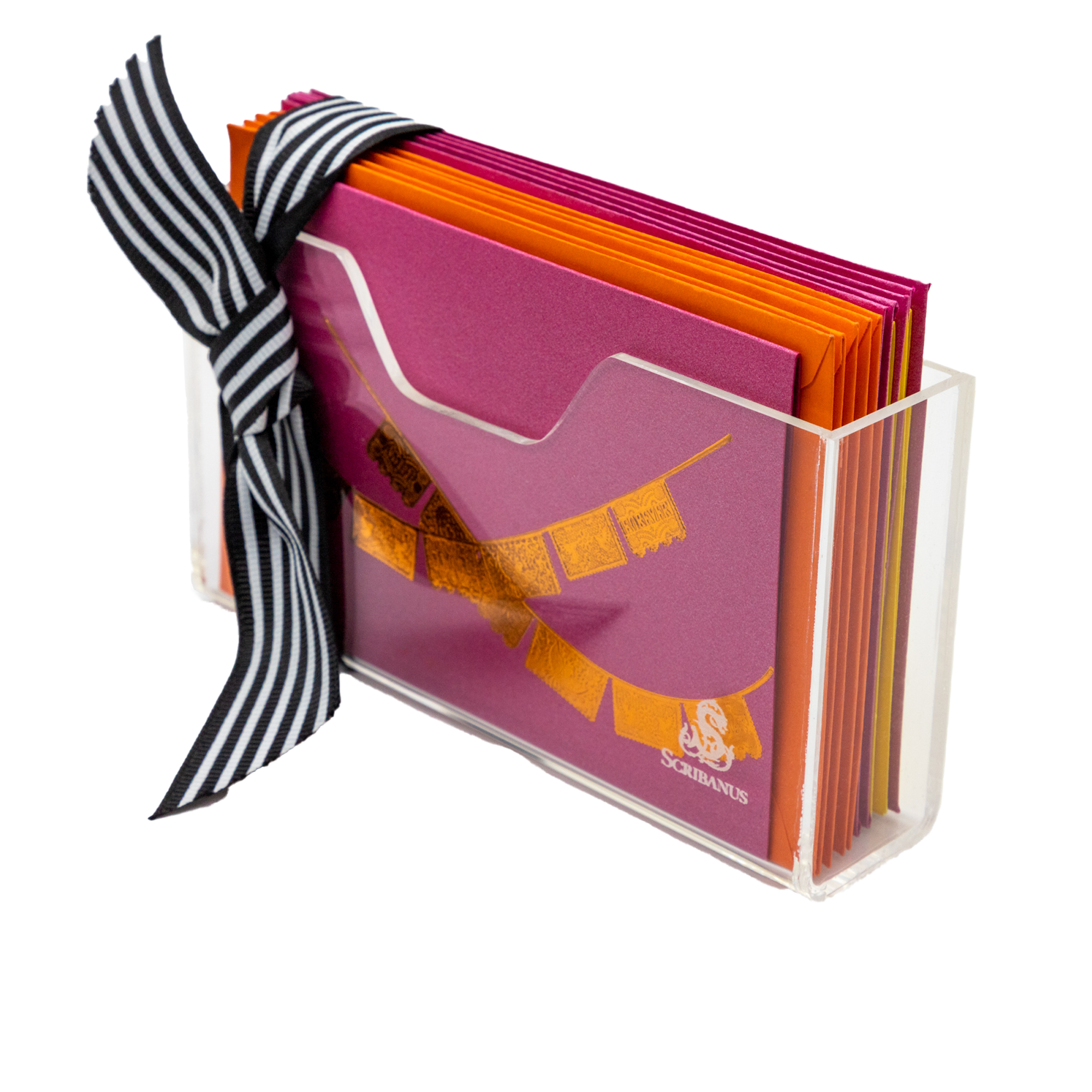 Estuche acrilico Papel Picado | CT: Cajas de Acrílico | Scribanus