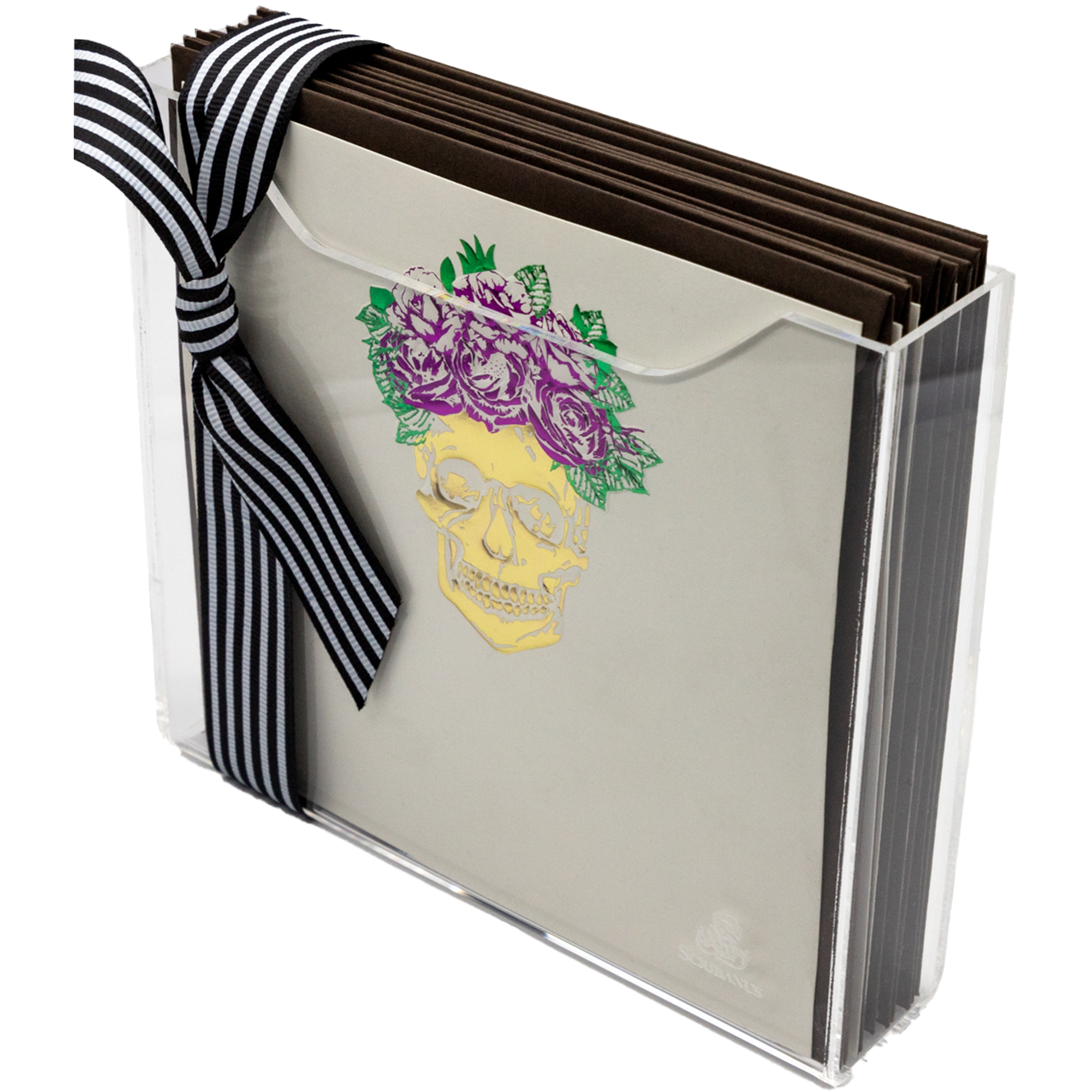 Estuche acrílico grande Catrina | CT: Cajas de Acrílico | Scribanus